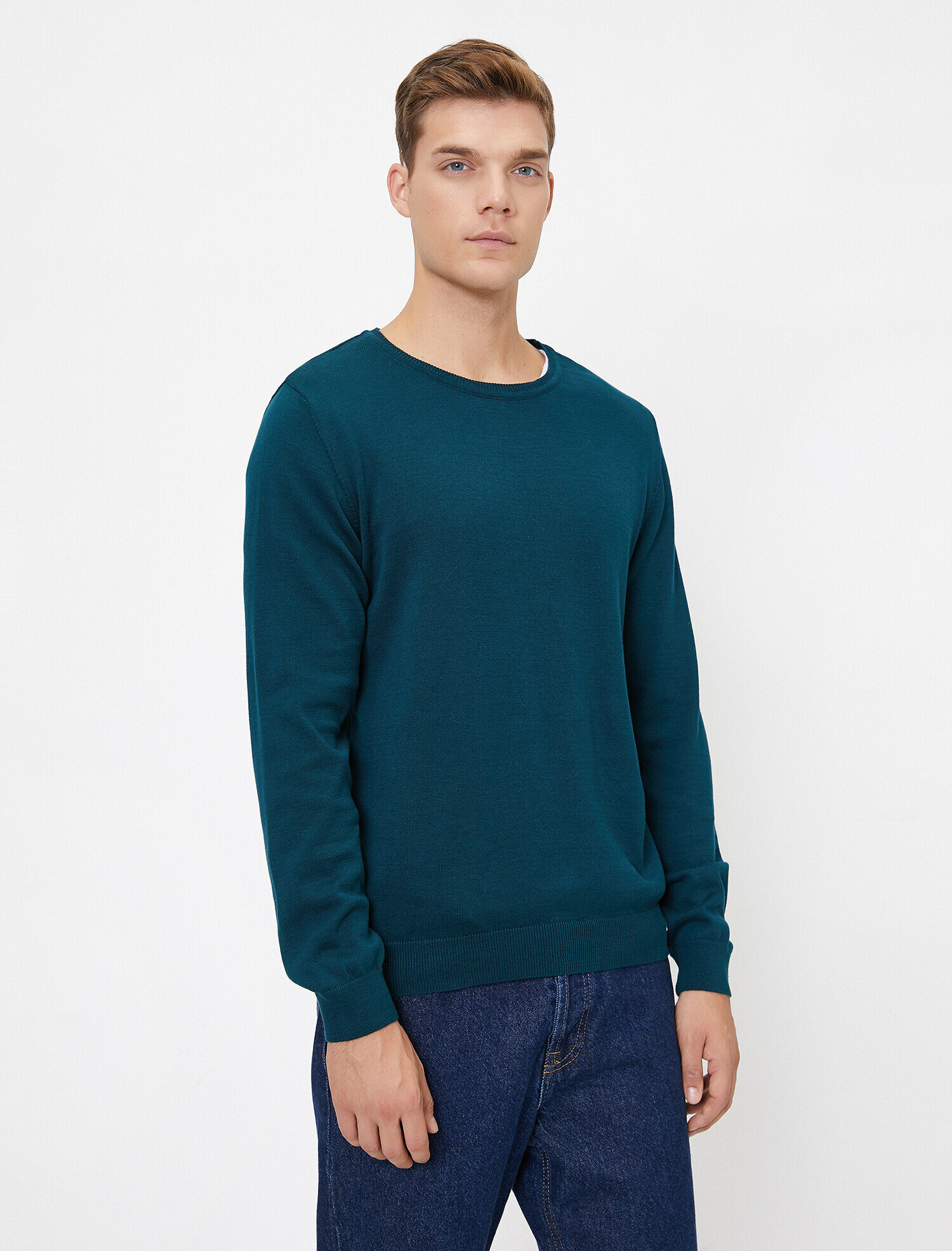   Triko Kazak Bisiklet Yaka