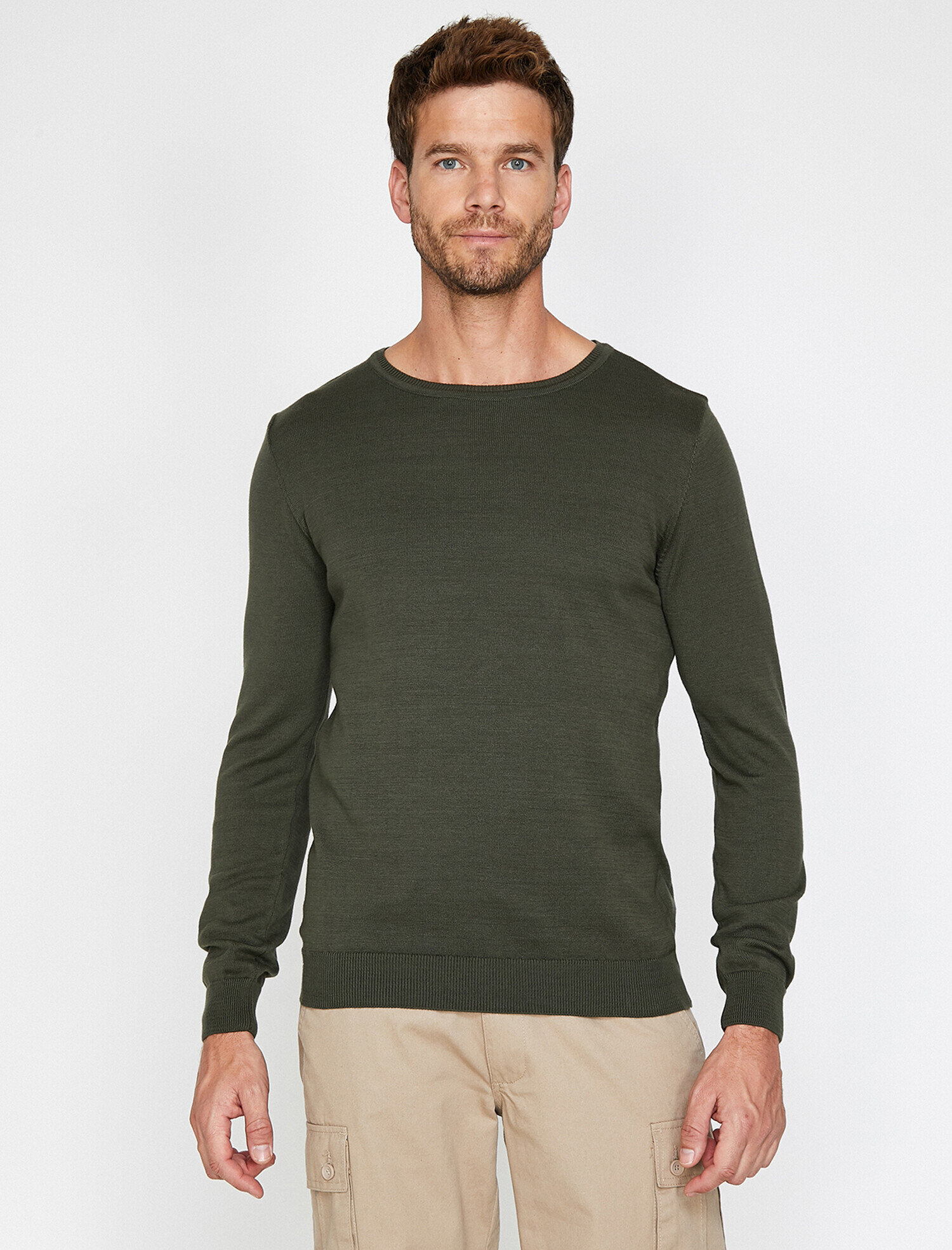   Triko Kazak Bisiklet Yaka