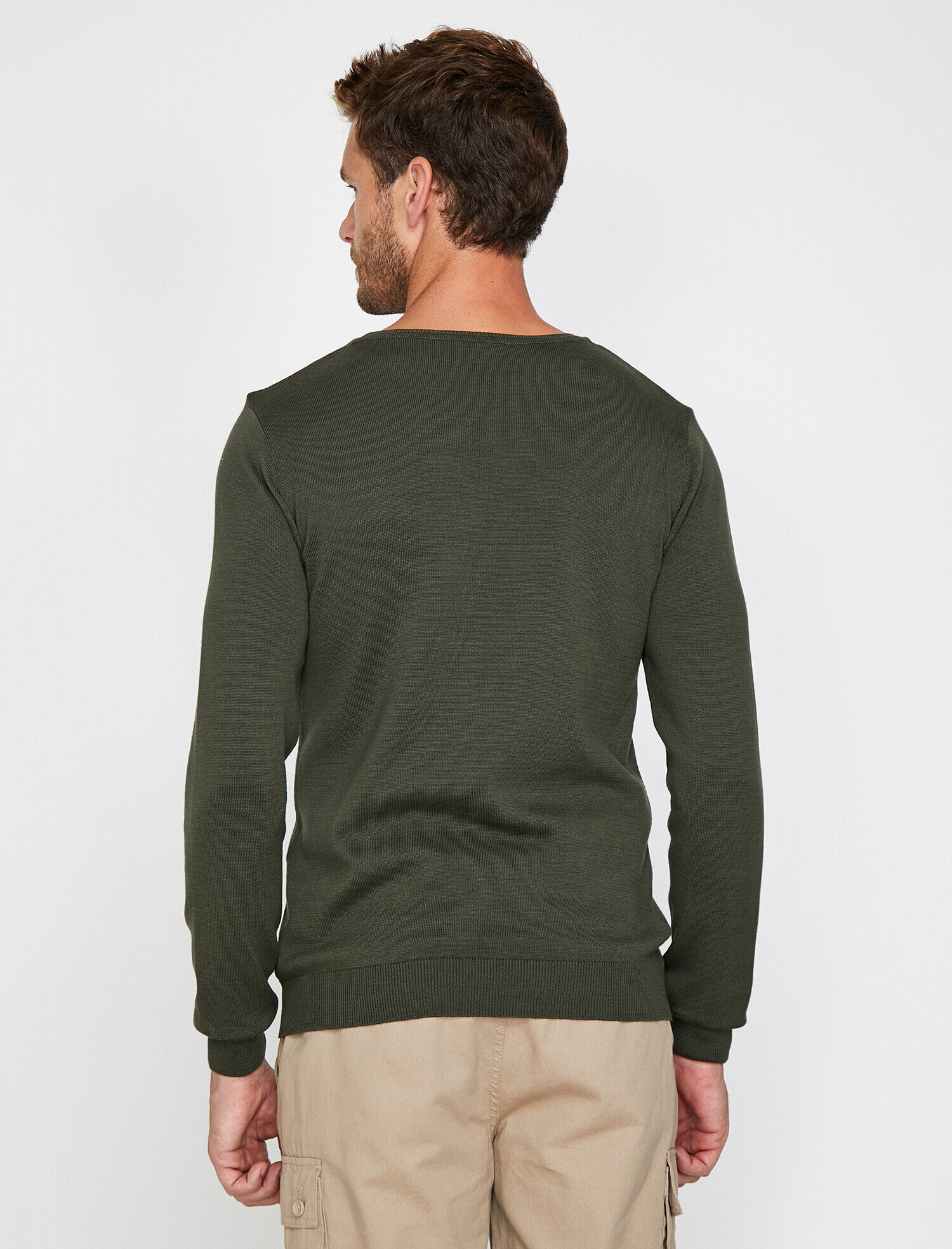   Triko Kazak Bisiklet Yaka