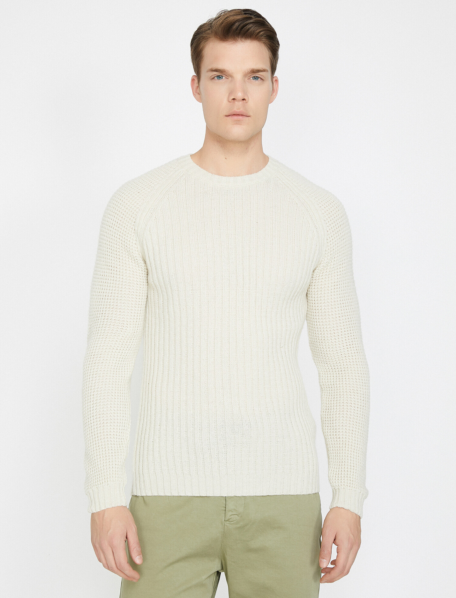   Örgülü Triko Kazak