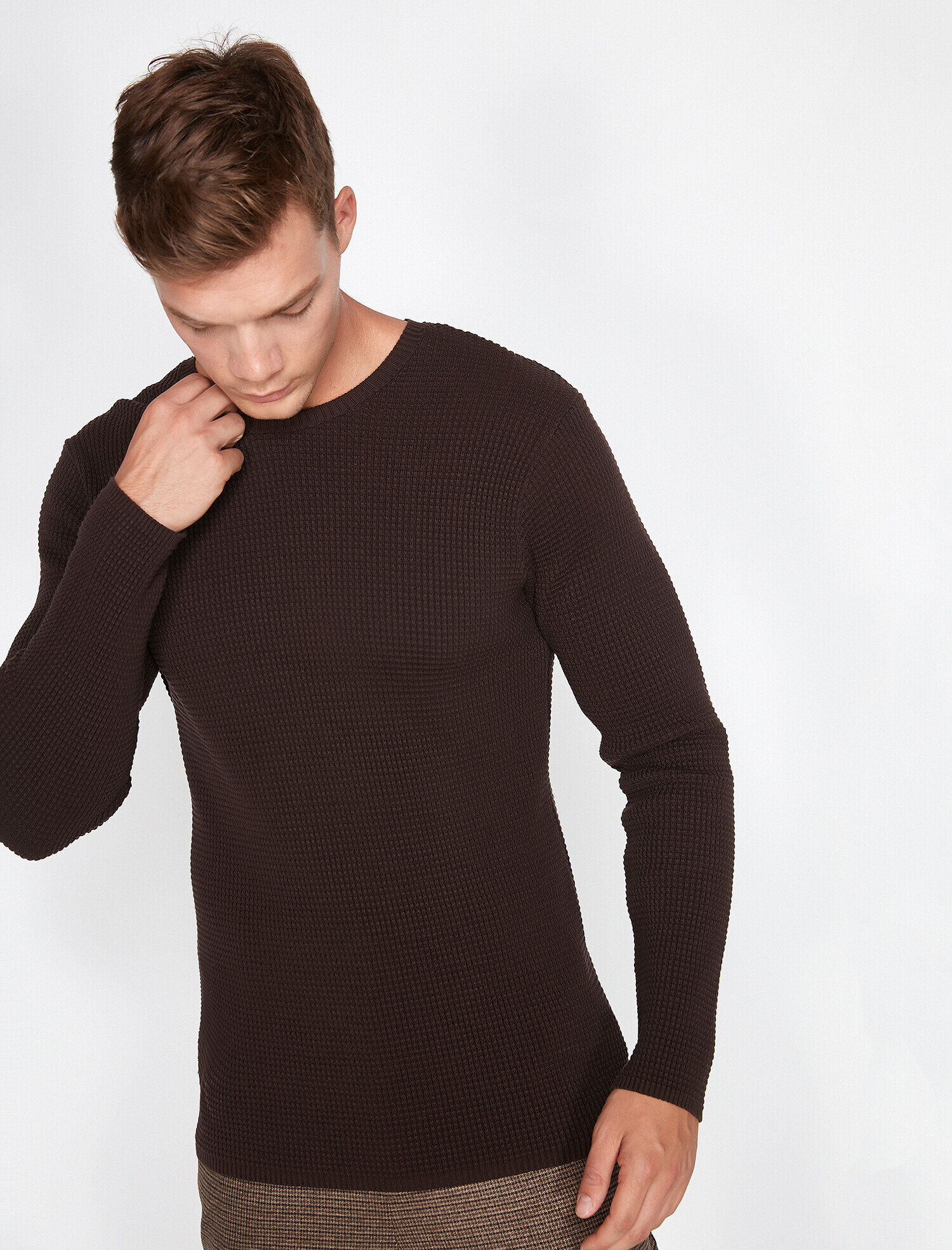   Triko Kazak Bisiklet Yaka