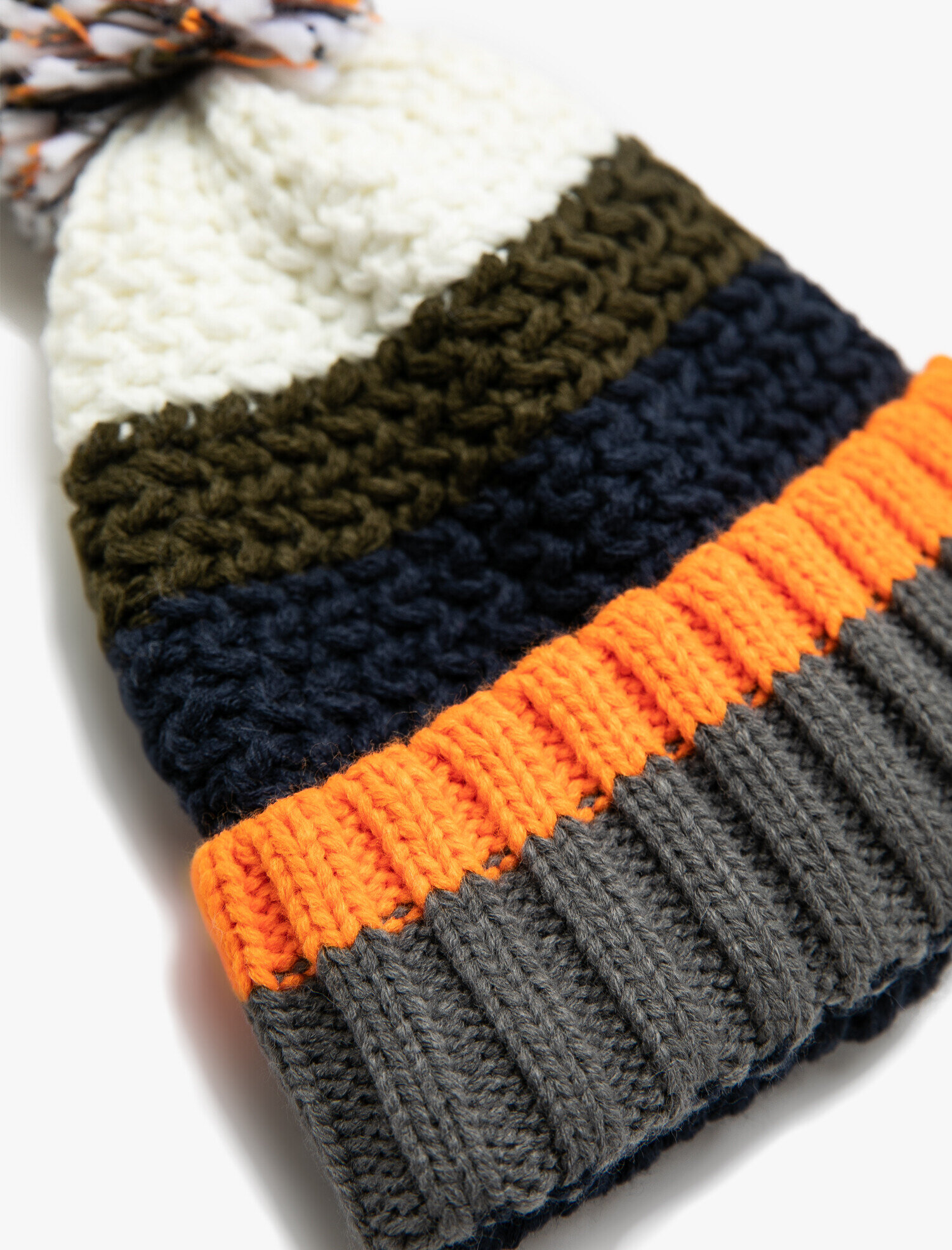  Erkek Çocuk Ponpon Detaylı Bere