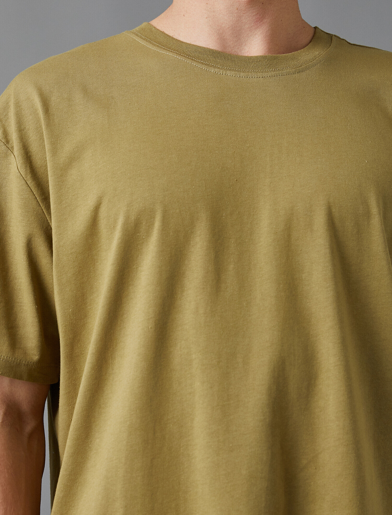   Oversize Basic Tişört Pamuklu