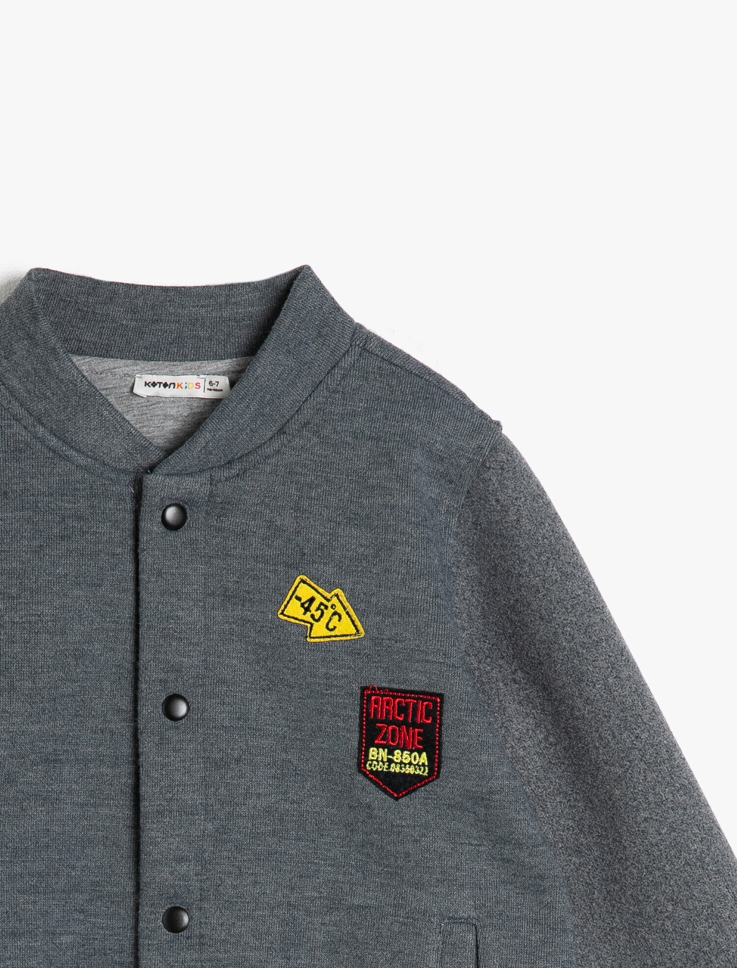 Erkek Çocuk İşlemeli Sweatshirt