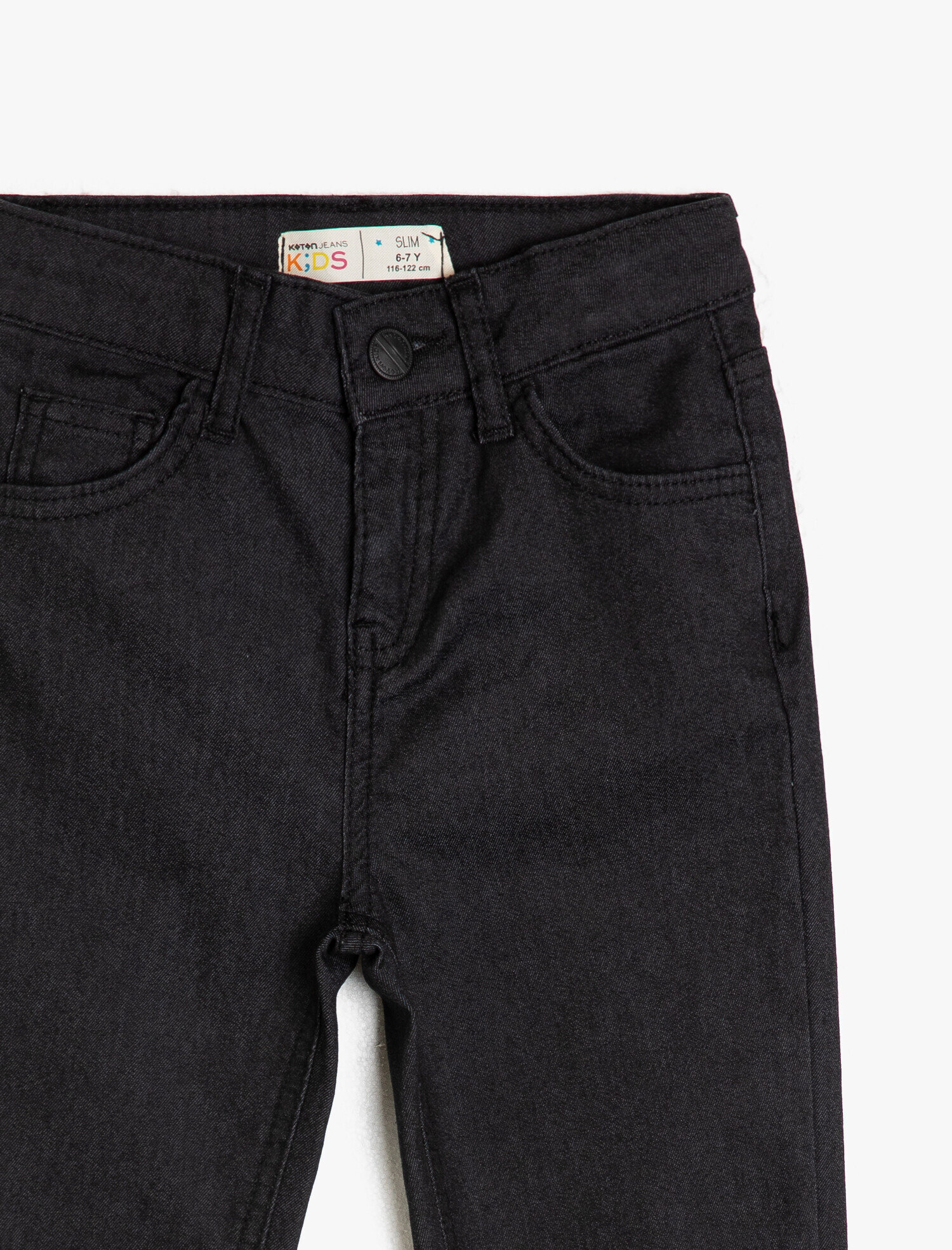  Erkek Çocuk Kot Pantolon Cepli - Slim Jean