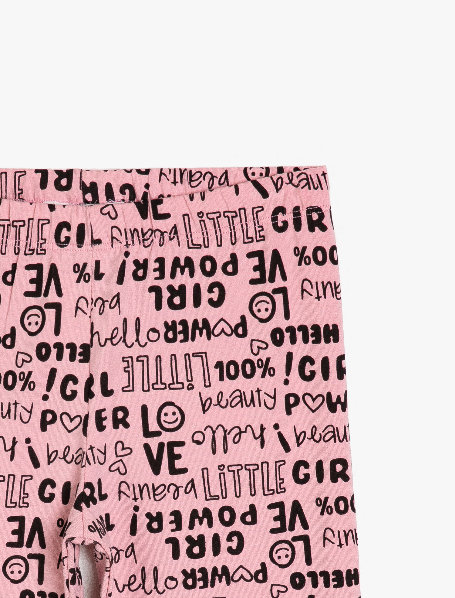  Kız Çocuk Baskılı Tayt