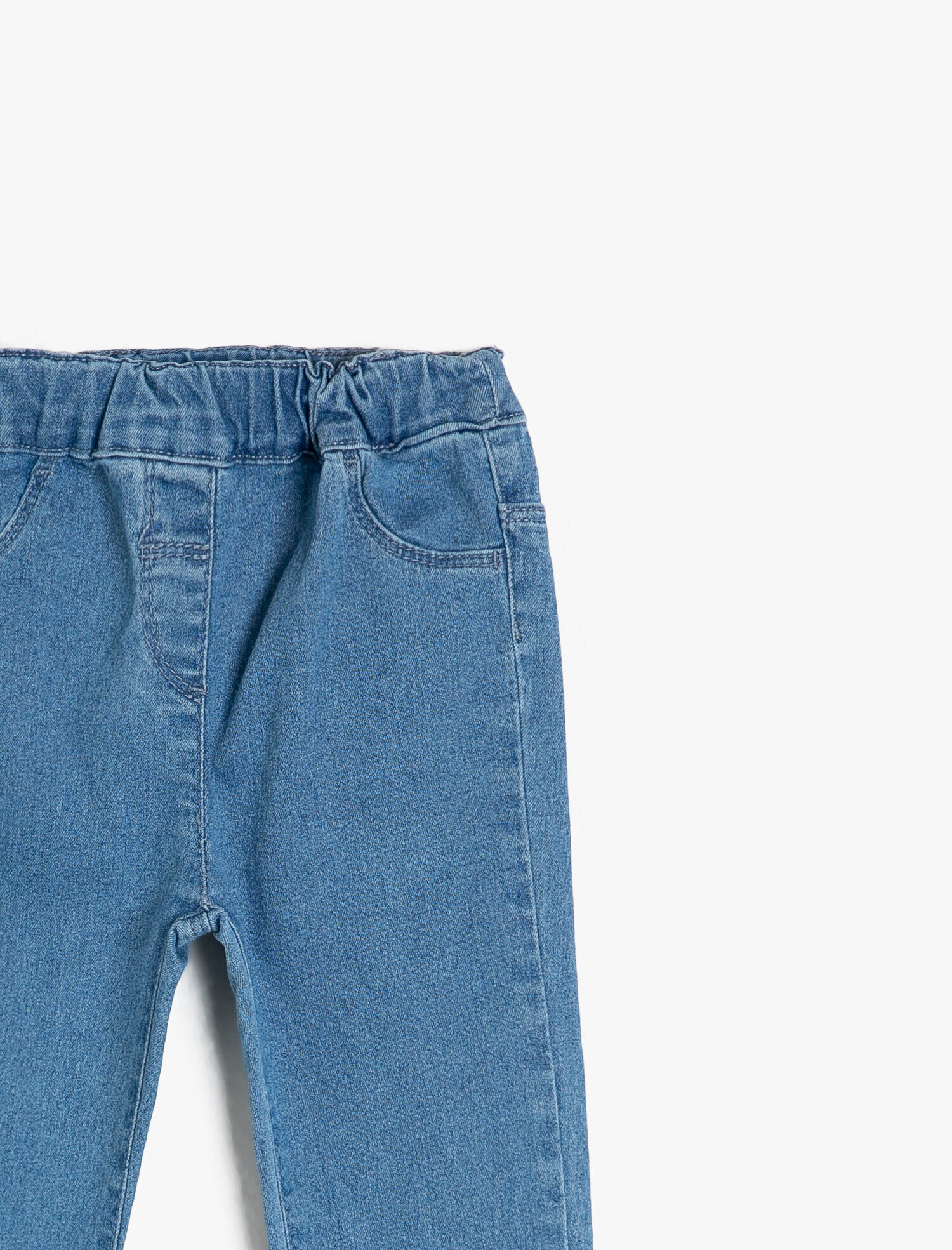  Kız Çocuk Cep Detaylı Tayt