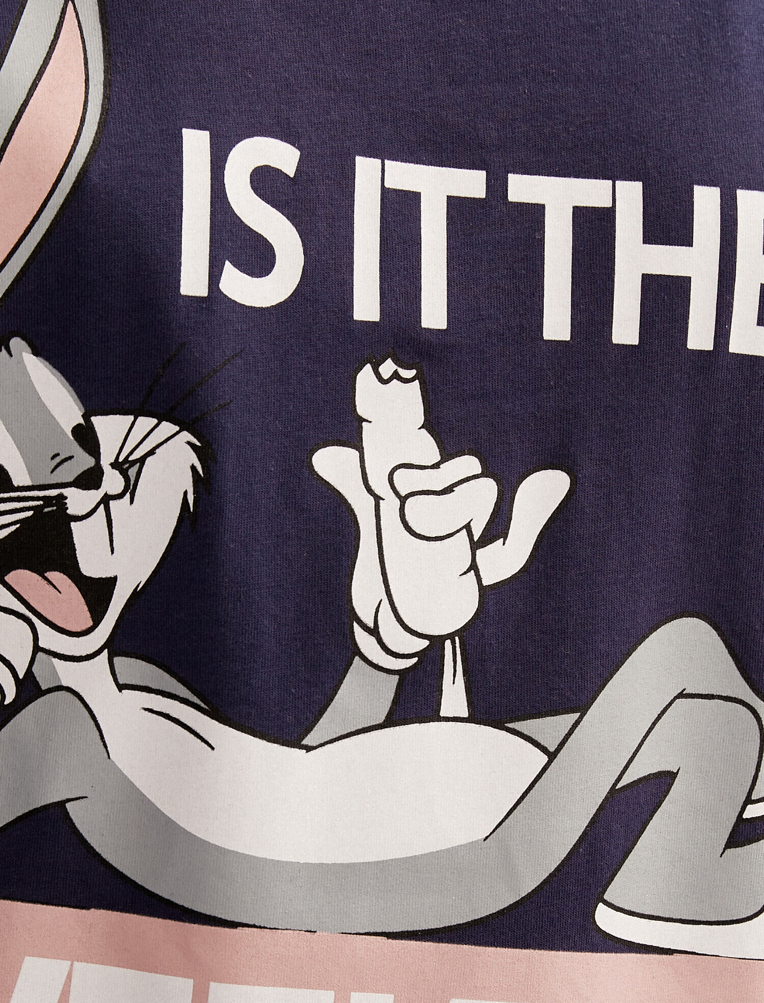   Bugs Bunny Gecelik Kısa Kollu Pamuklu Lisanslı