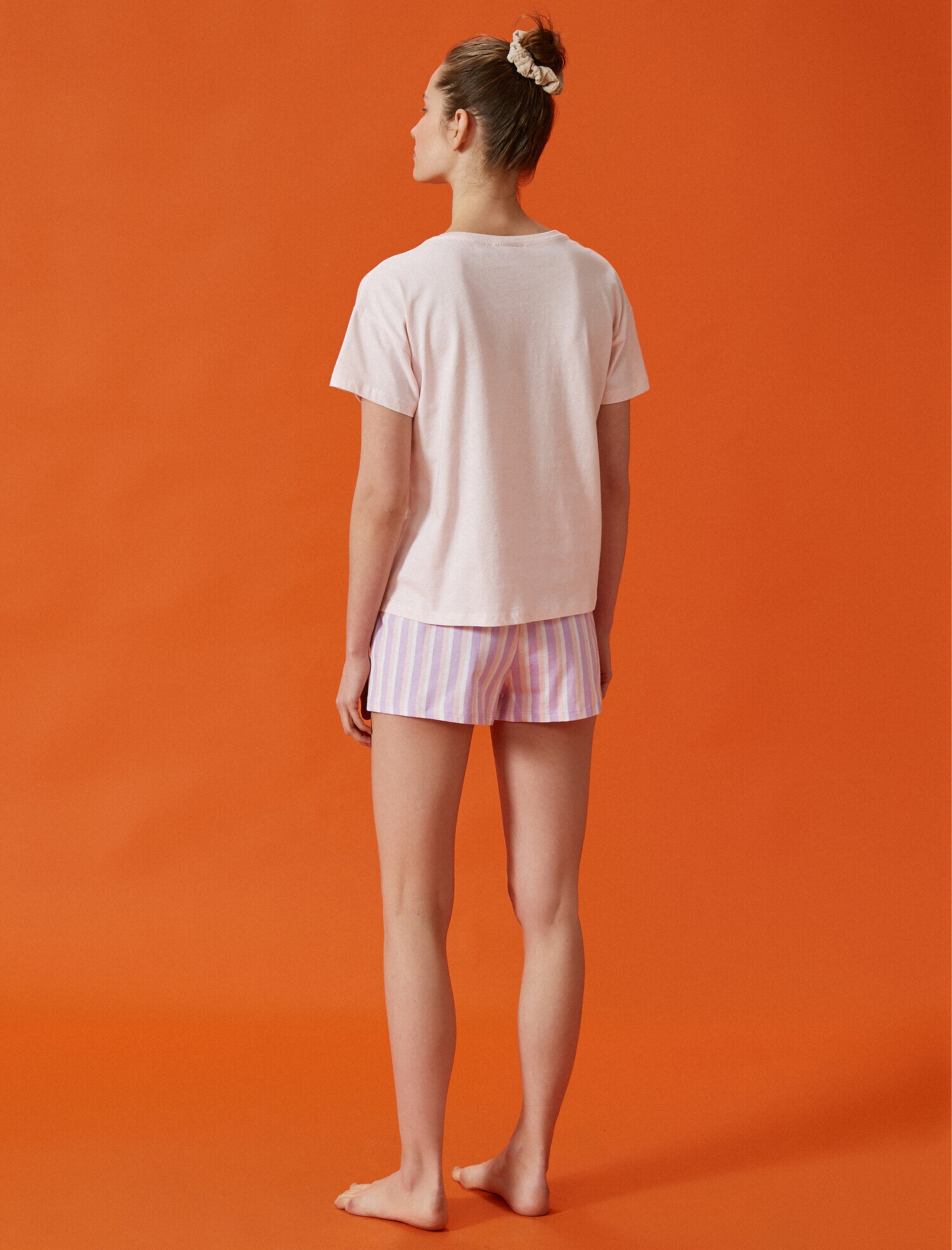   Mickey Mouse Pijama Takımı Şortlu Pamuklu Disney Lisanslı