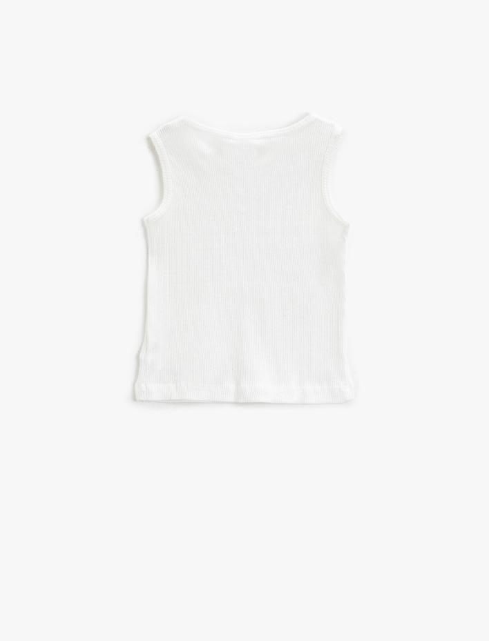 Kız Bebek Pamuklu Atlet Fitilli