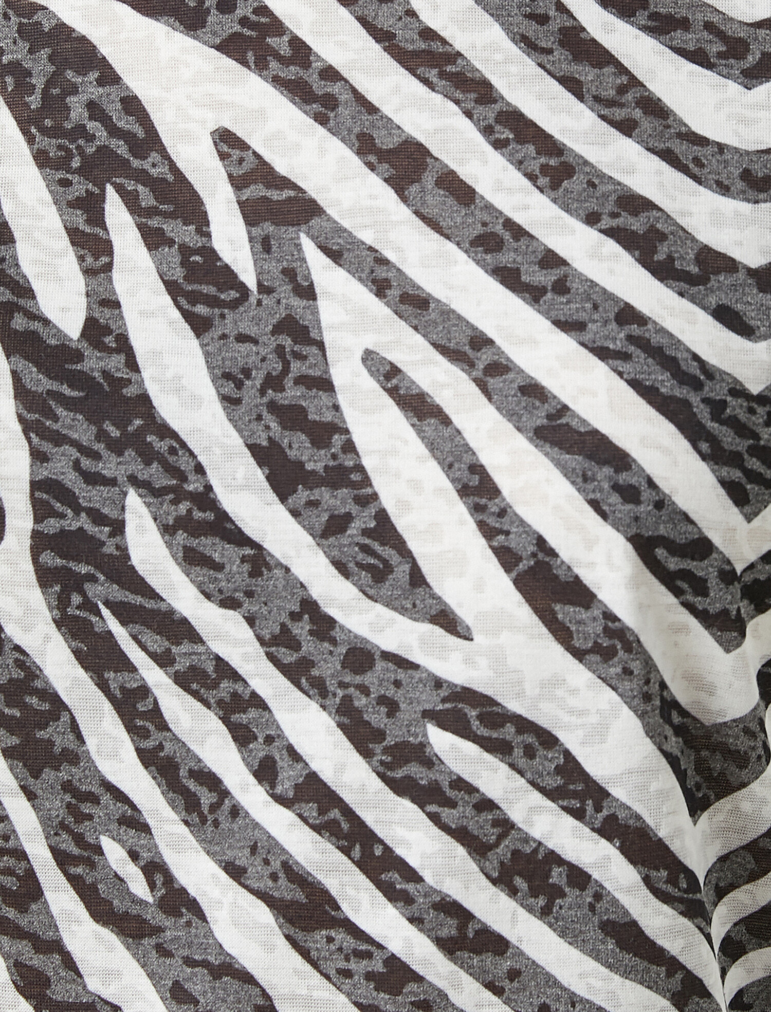   Zebra Desenli Tişört