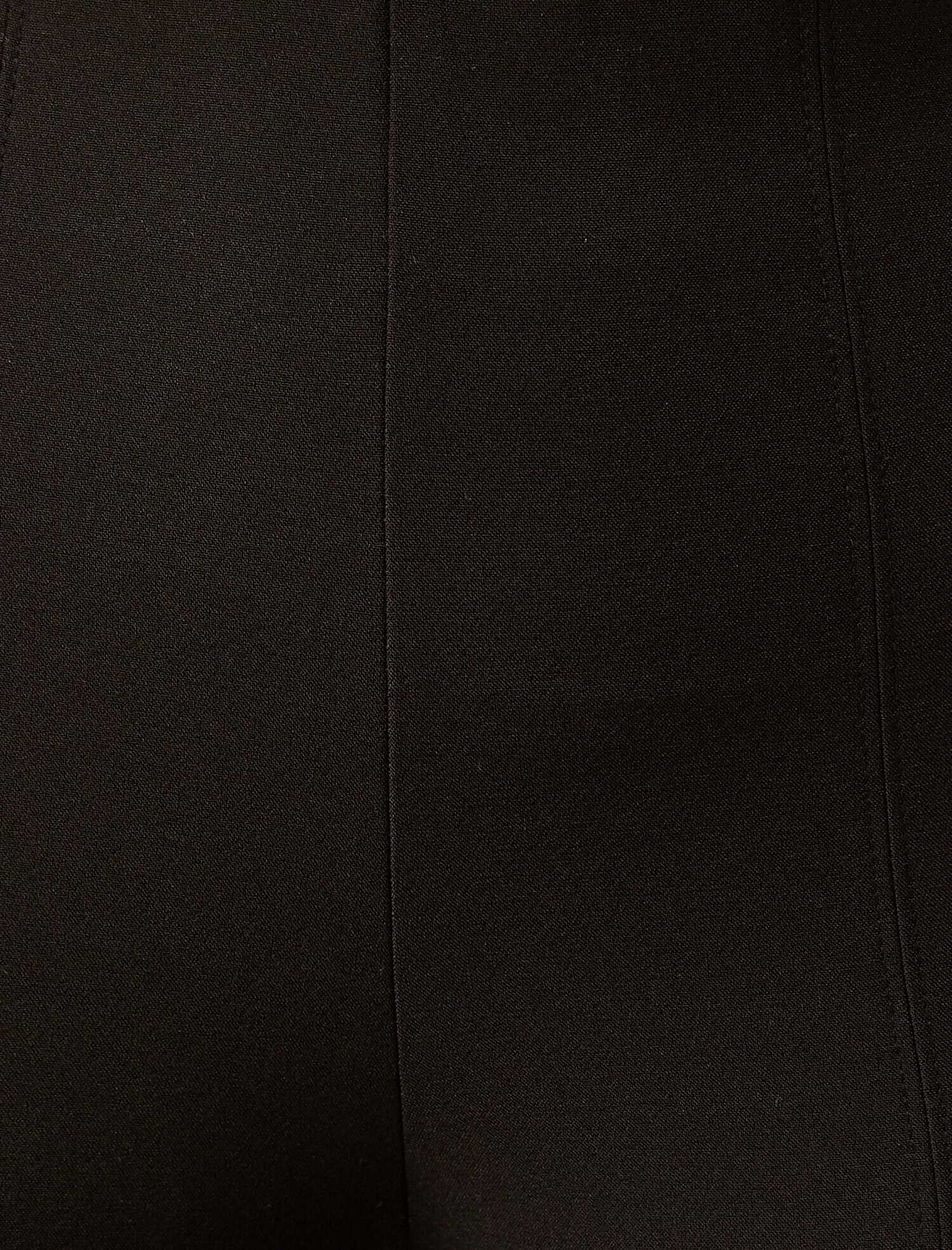   Yırtmaçlı Pantolon Geniş Paça Yüksek Bel