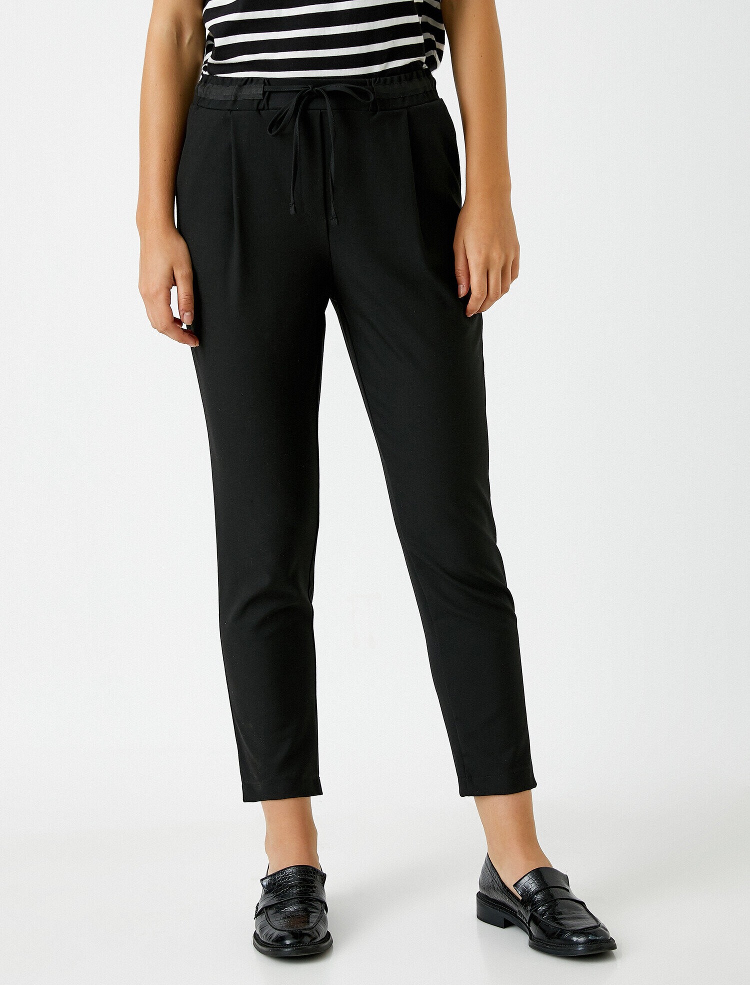 Jogger Pantolon Beli Bağcıklı