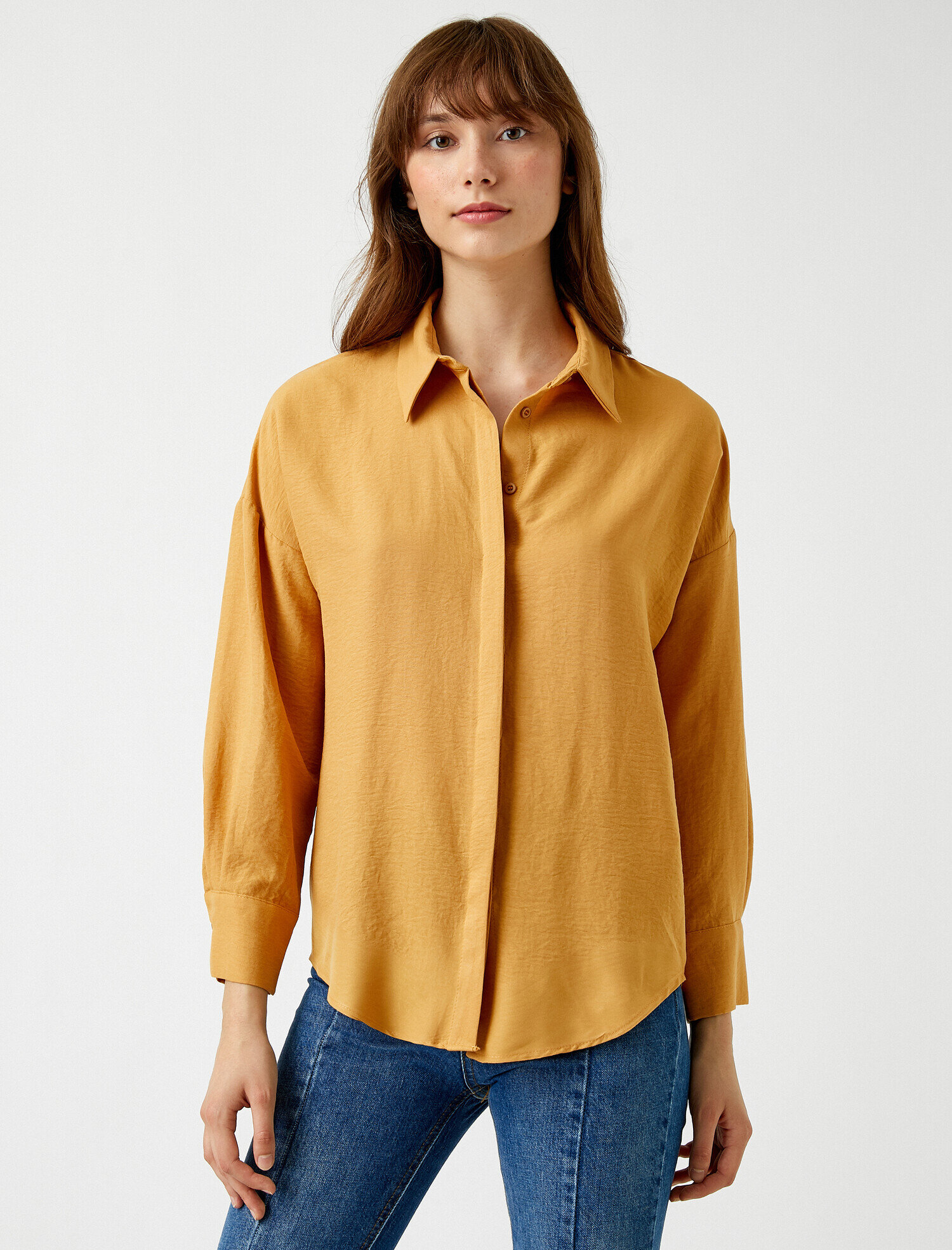   Uzun Kollu Gömlek Gizli Patlı