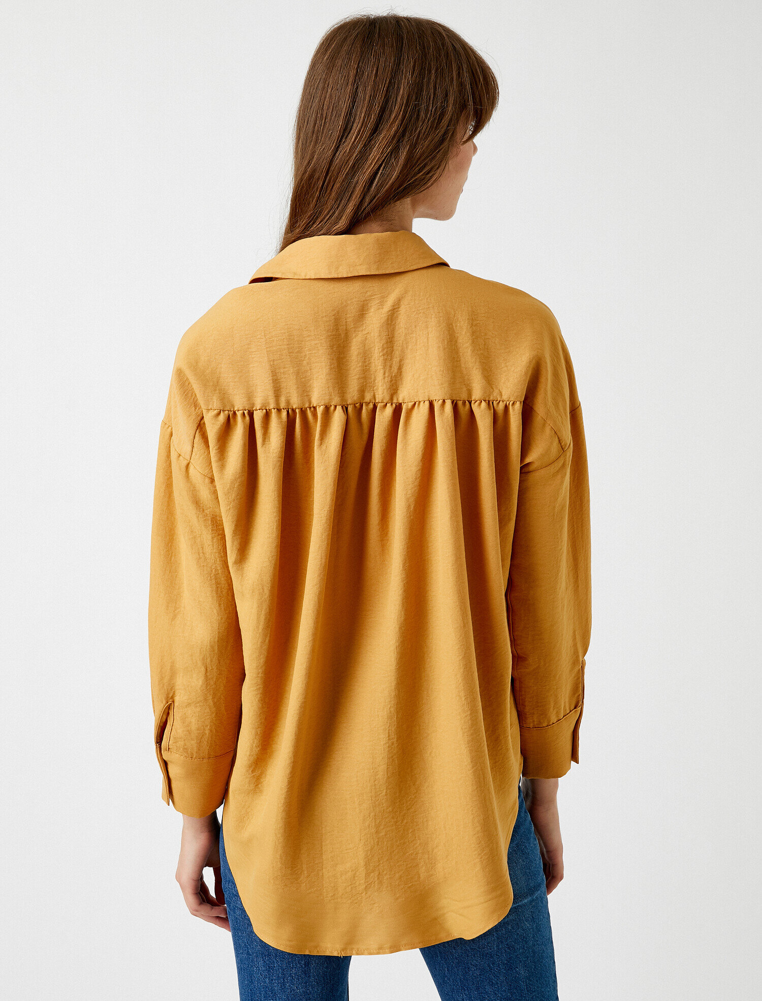   Uzun Kollu Gömlek Gizli Patlı