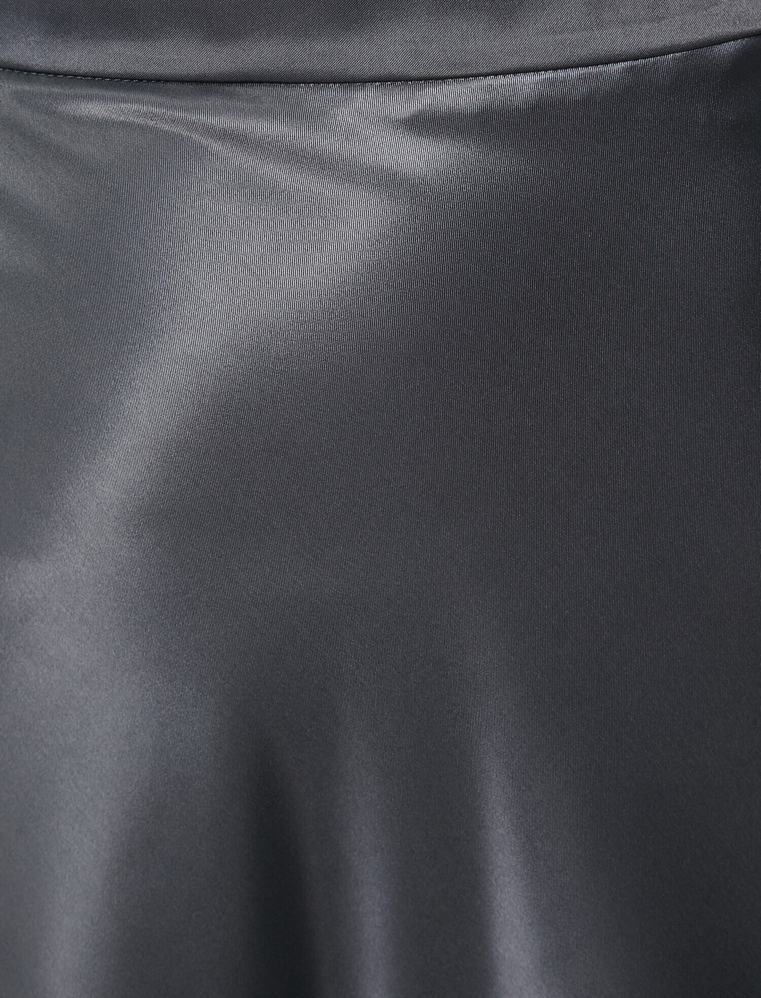   Yüksek Bel Midi Etek