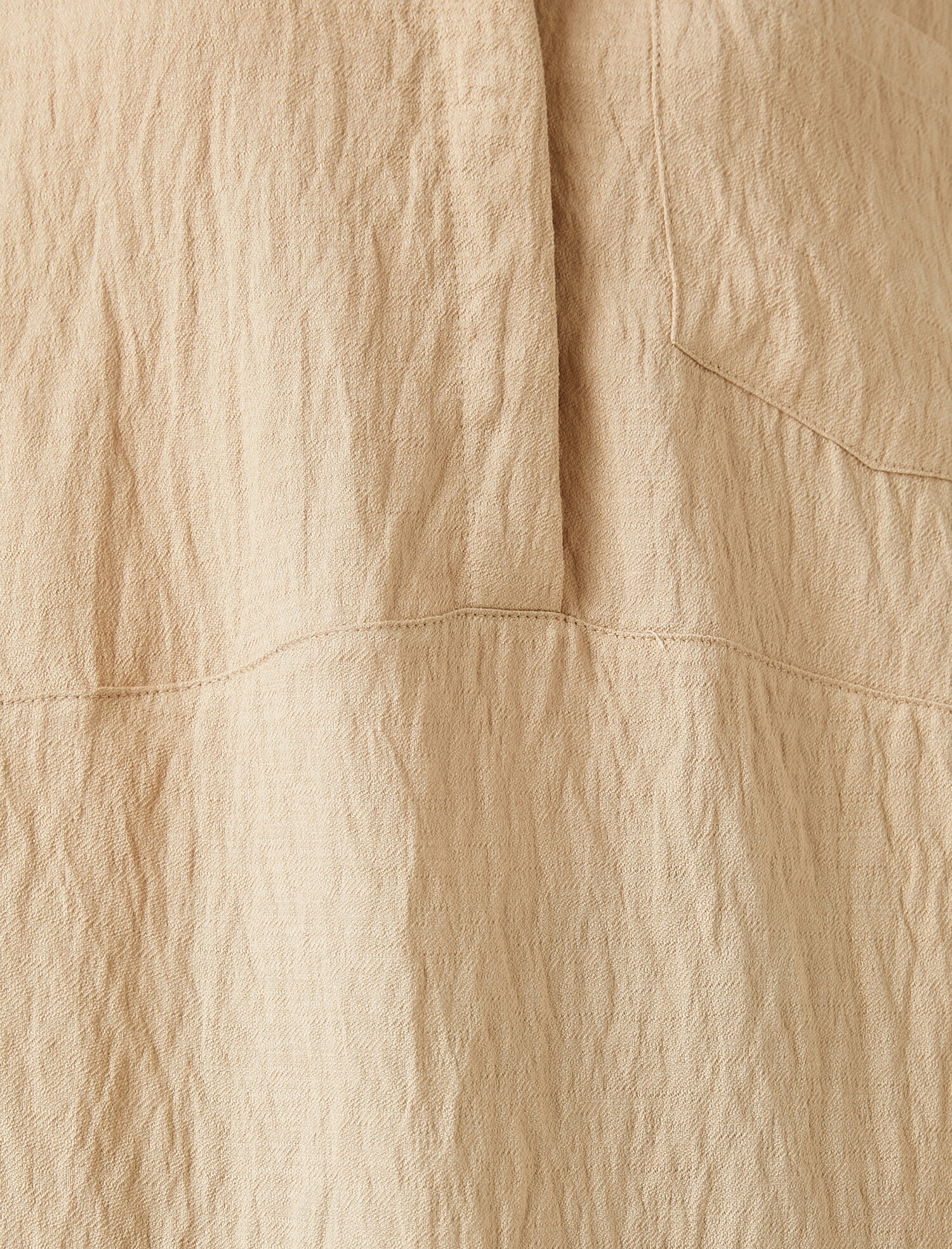   Gömlek Yaka Tunik Düğmeli 3/4 Kol Oversize