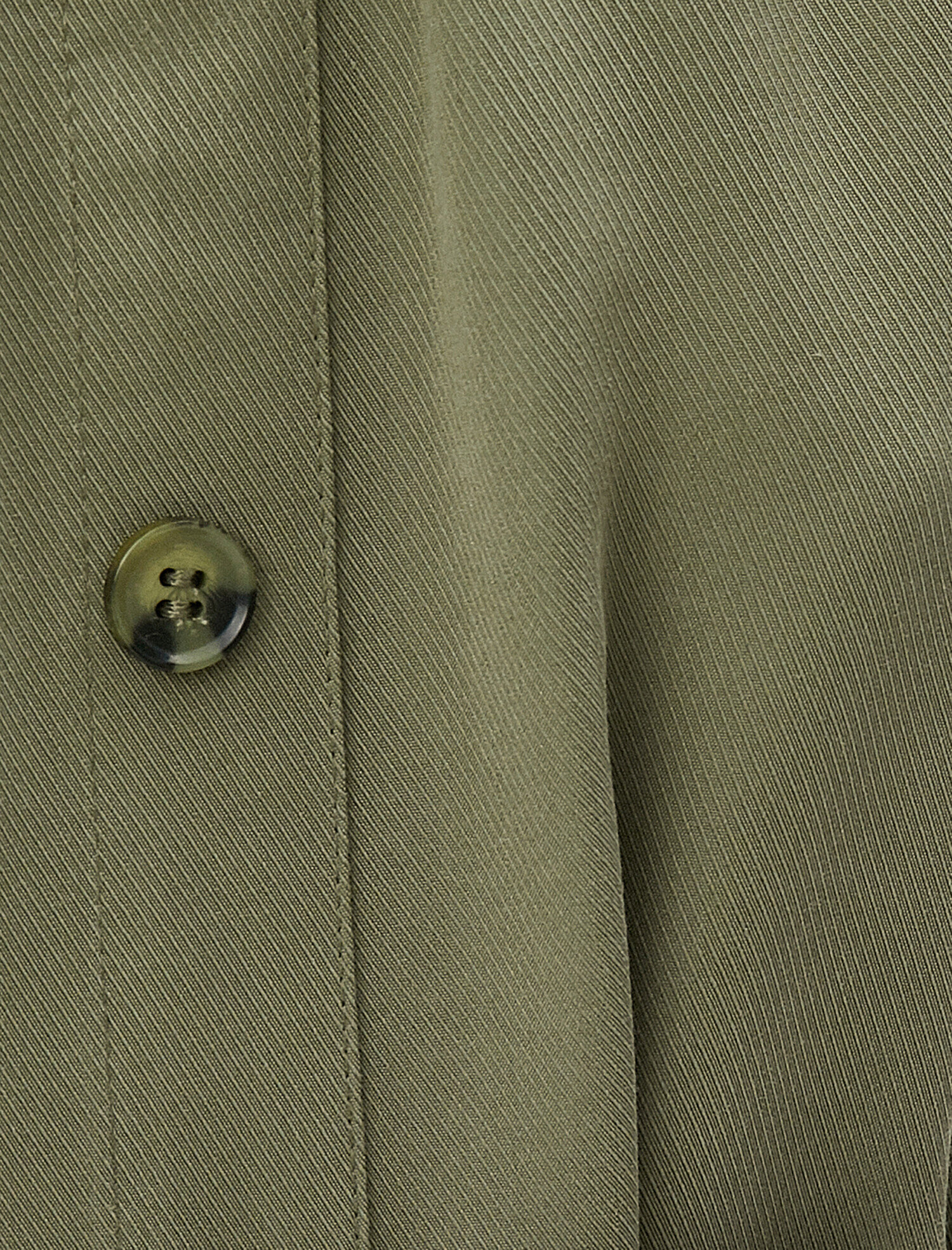 Omzu Açık Elbise Kısa Kollu Düğmeli Kemerli