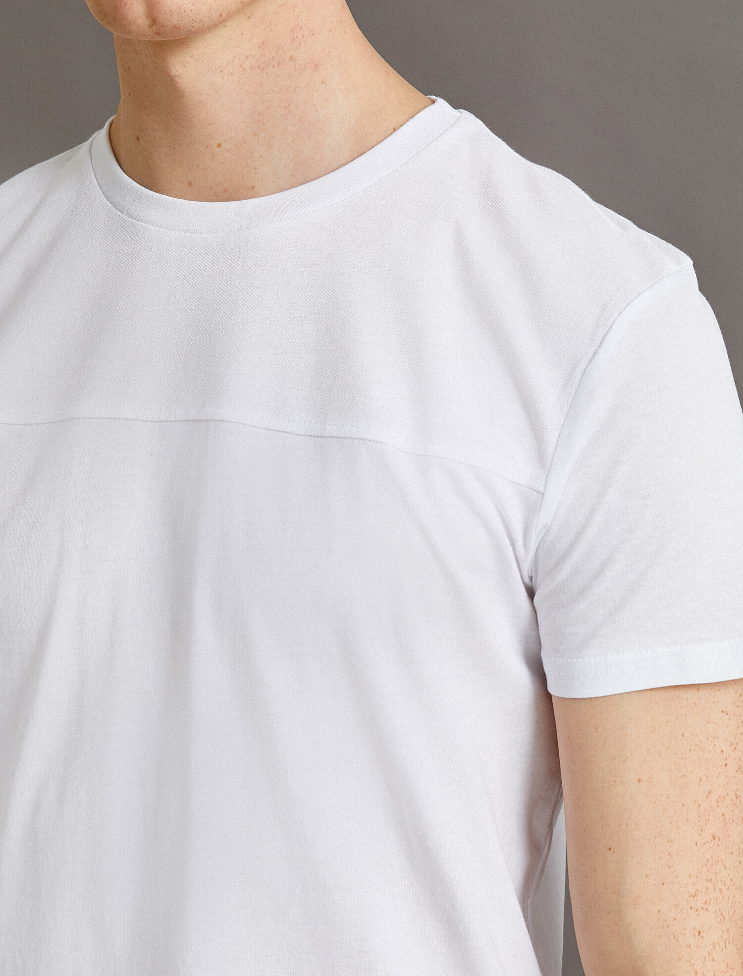 Slim Fit Tişört Basic Pamuklu Kısa Kollu