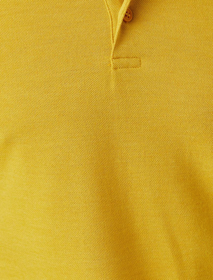   Polo Yaka Tişört Pamuklu