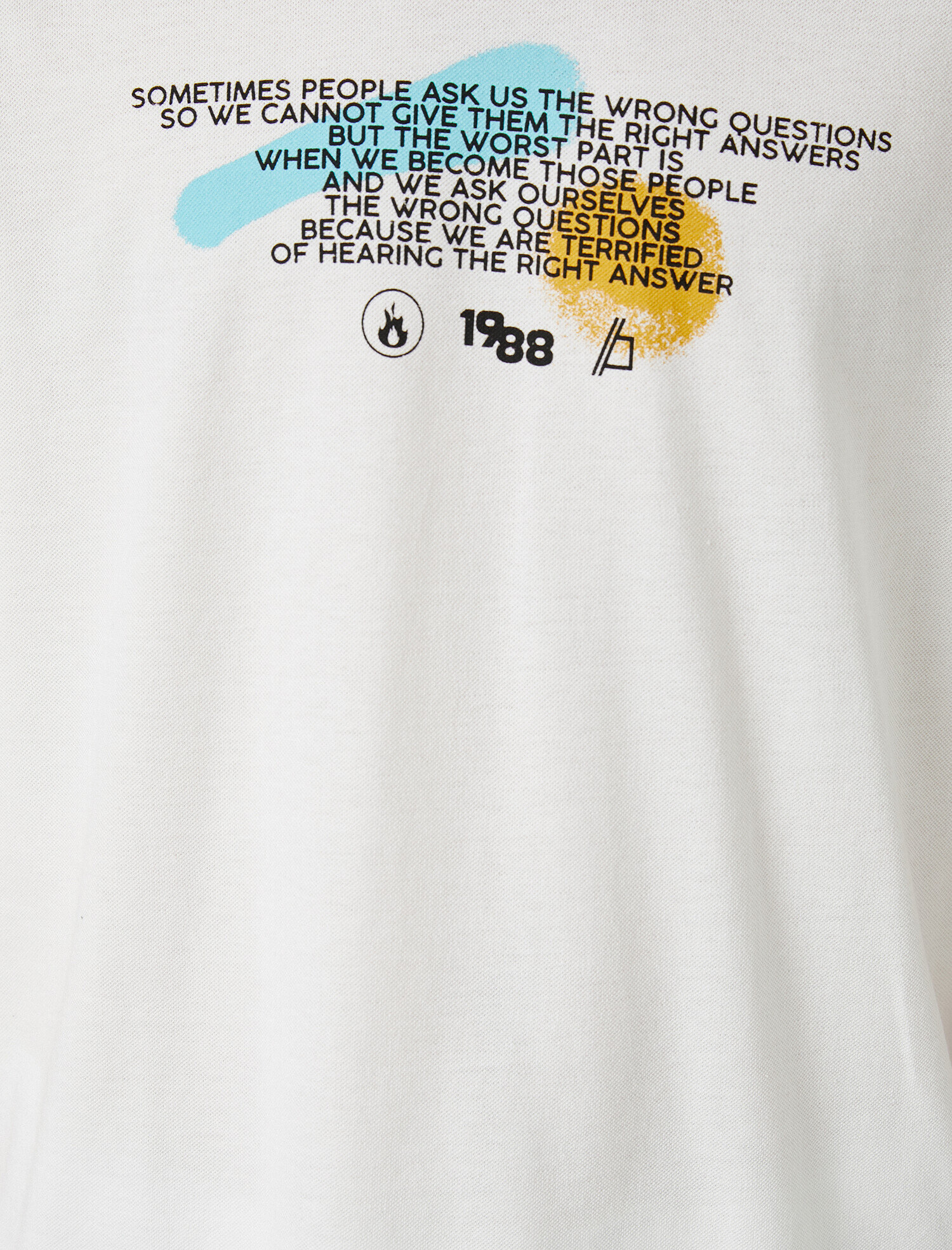   Kapüşonlu Tişört Baskılı Pamuklu