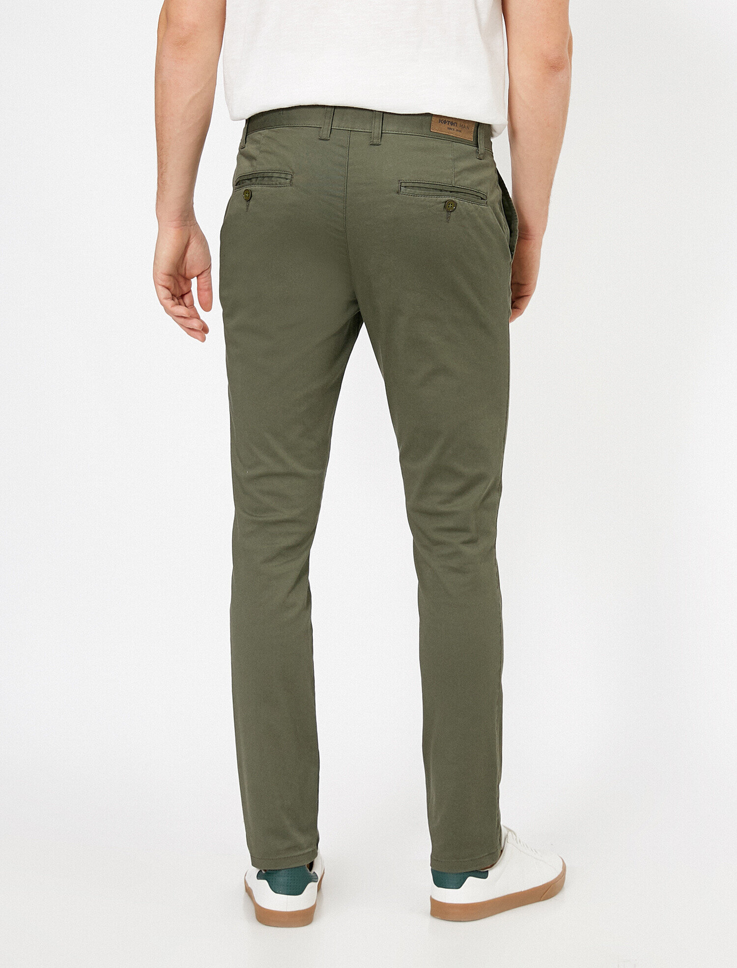   Cep Detaylı Skinny Fit Pantolon