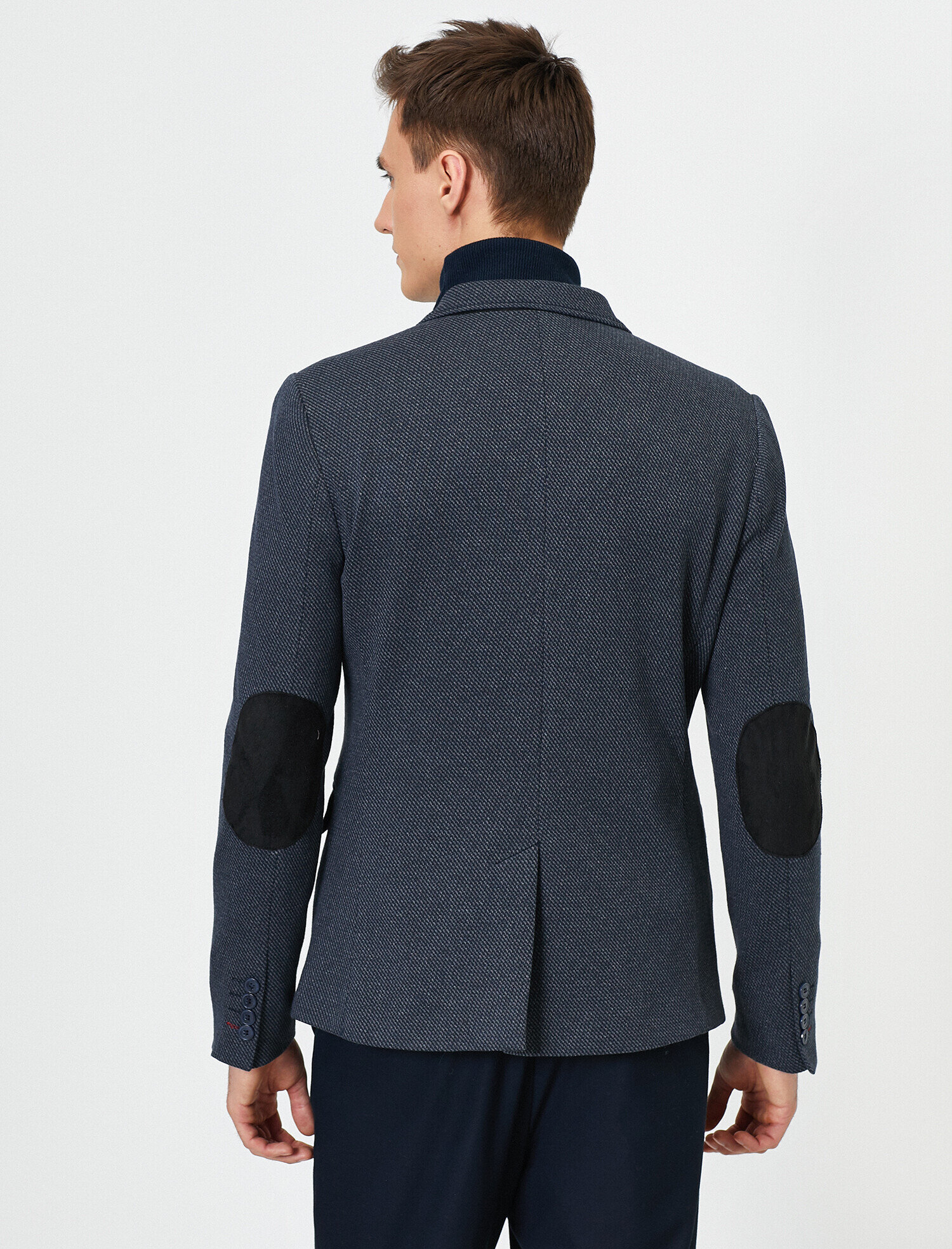 Siyah Erkek Cep Detaylı Düğmeli Blazer Ceket 0YAM59065NK | Koton