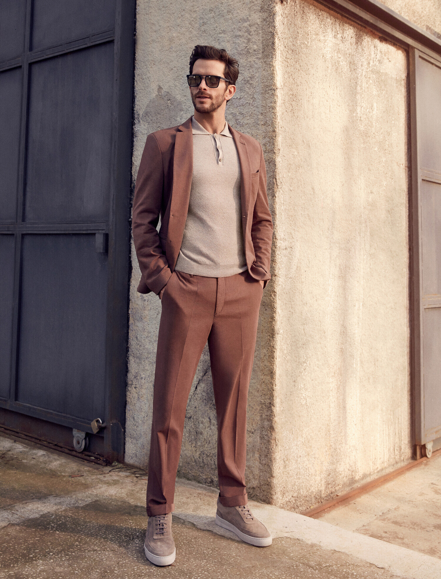   Cep Detaylı Düğmeli Blazer Ceket