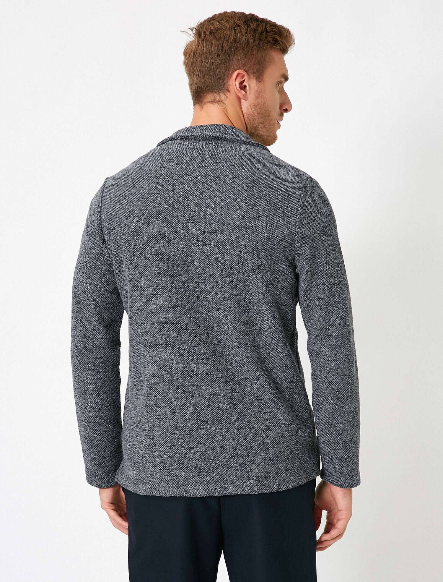   Blazer Form Düğme Detaylı Slim Fit Hırka