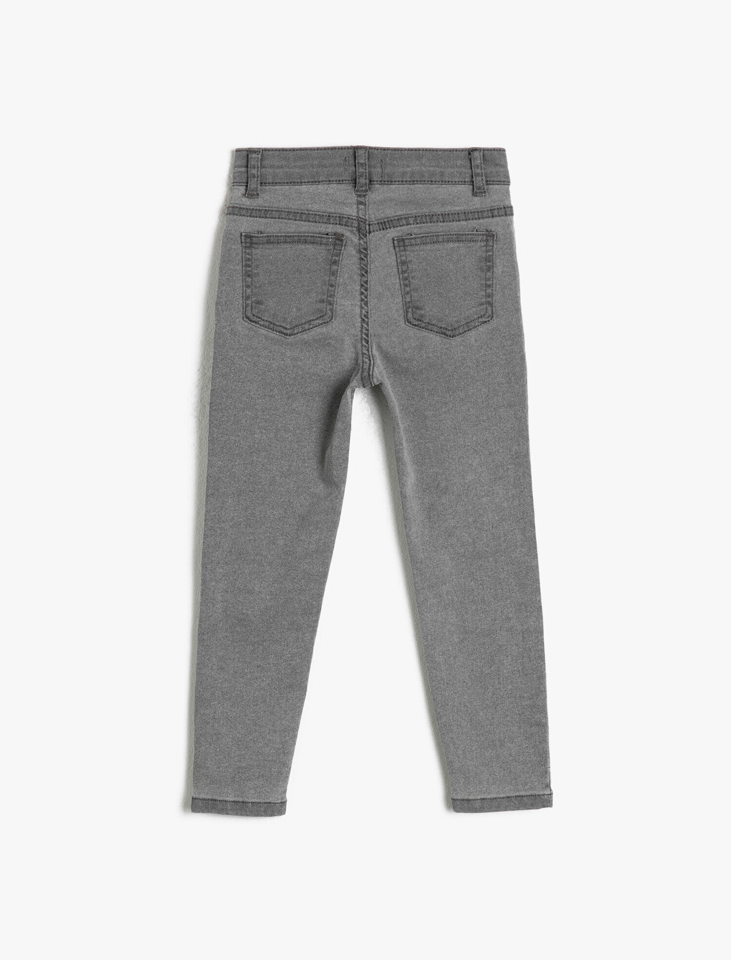  Erkek Çocuk Kot Pantolon Pamuklu Cepli - Regular Jean