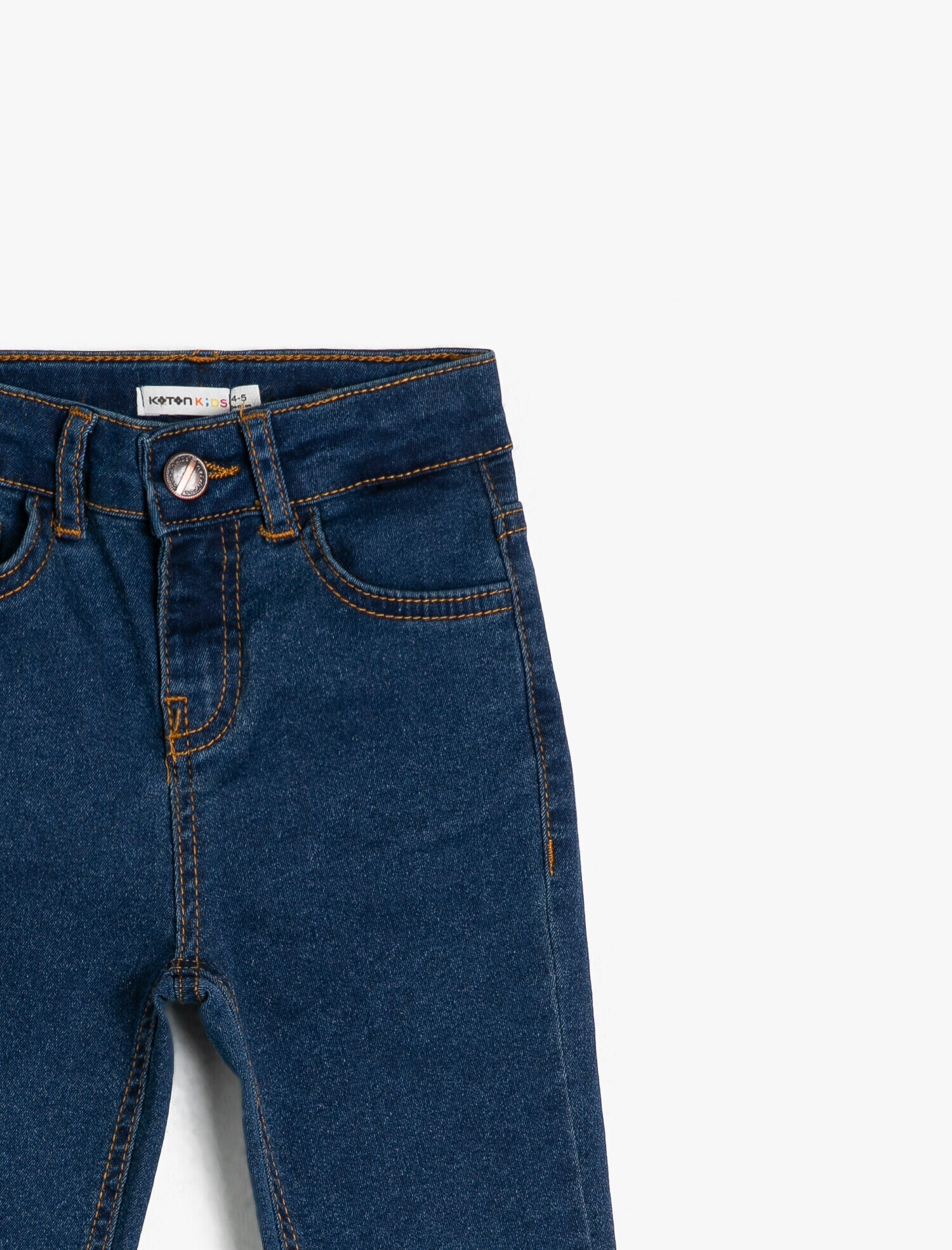  Erkek Çocuk Kot Pantolon Pamuklu Cepli - Regular Jean