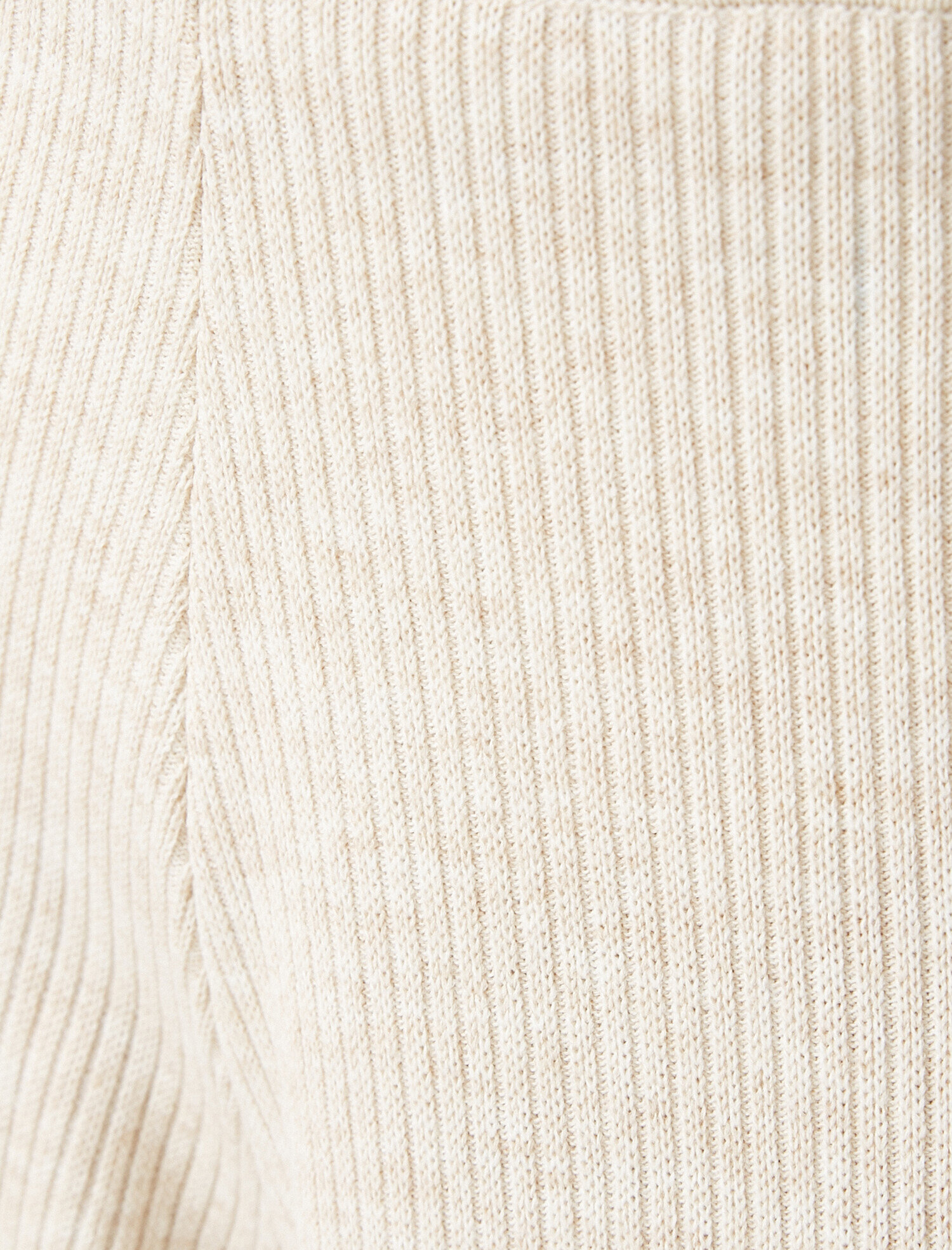   Geniş Paça Triko Pantolon