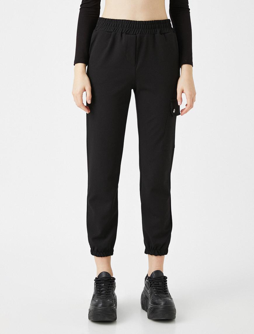   Krep Kargo Jogger Pantolon
