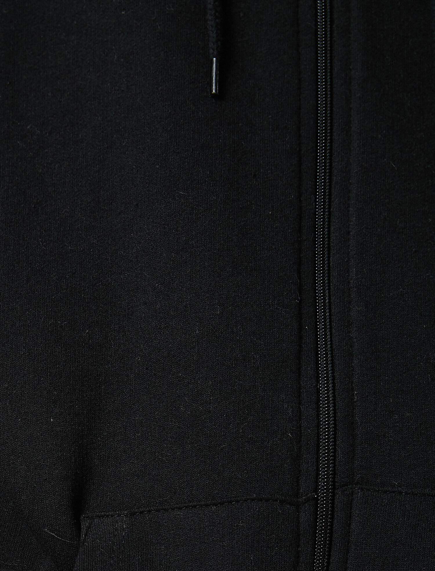   Kapüşonlu Fermuarli Sweatshirt