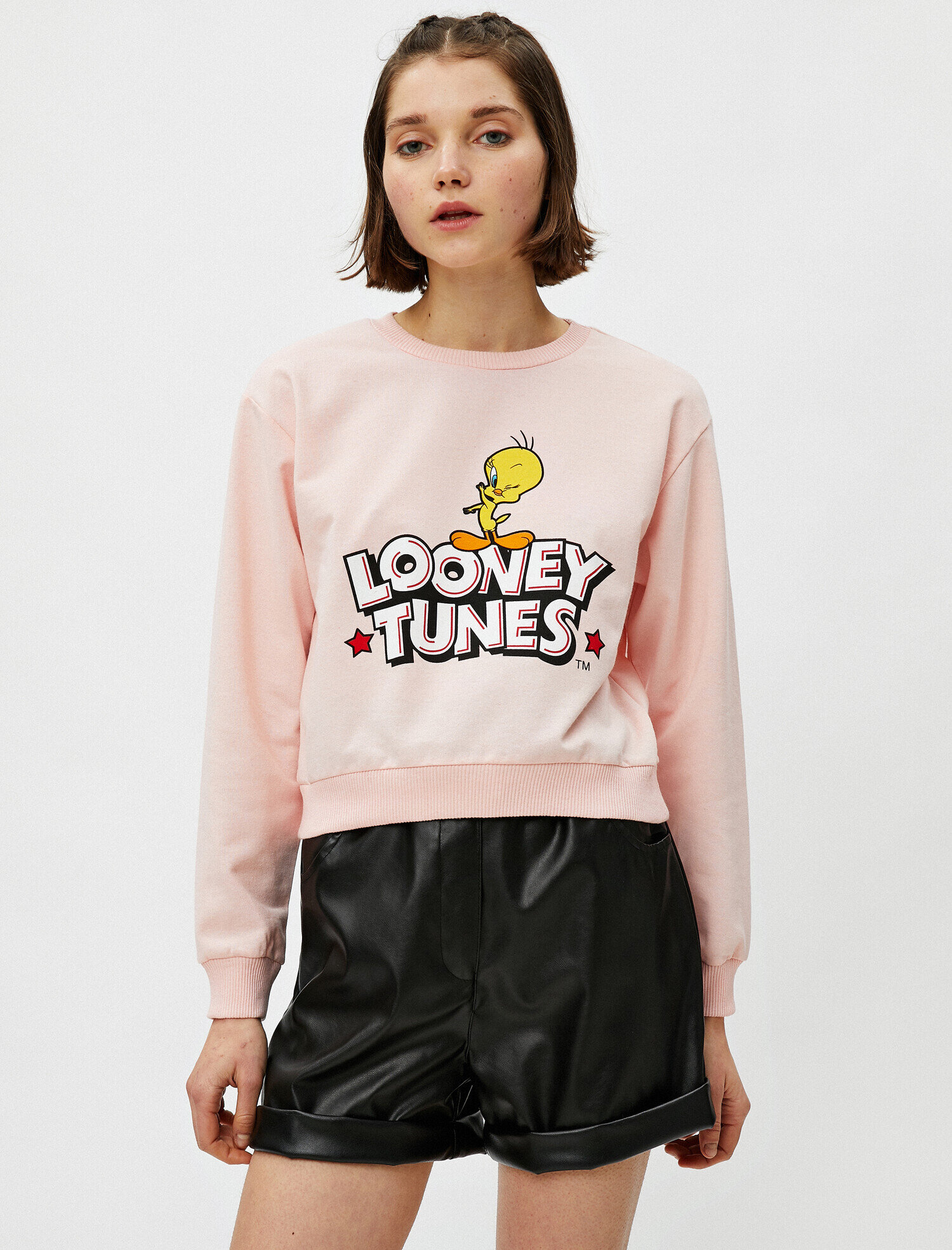   Warner Bros Lisanslı Baskılı Sweatshirt