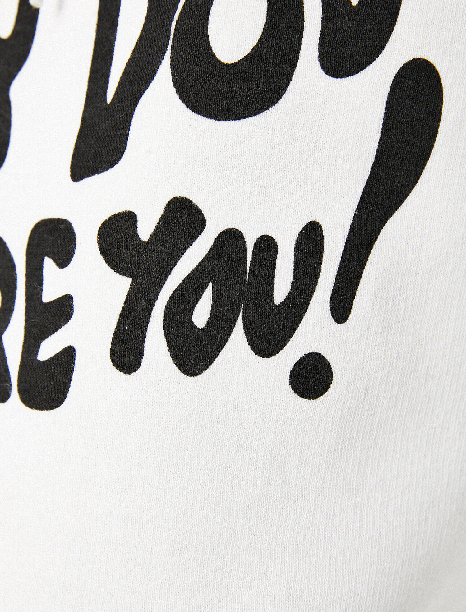   Warner Bros Lisanslı Pamuklu Yazılı Baskılı Kapüşonlu Sweatshirt