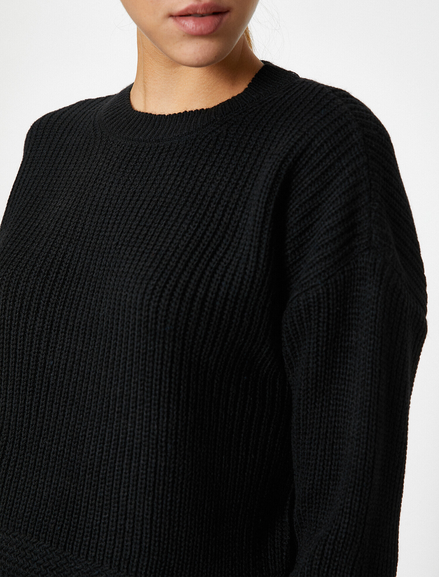   Uzun Kollu Triko Kazak