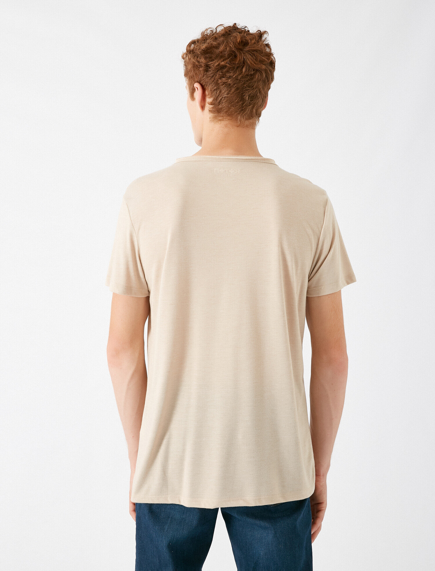   Bisiklet Yaka Kısa Kollu Tişört