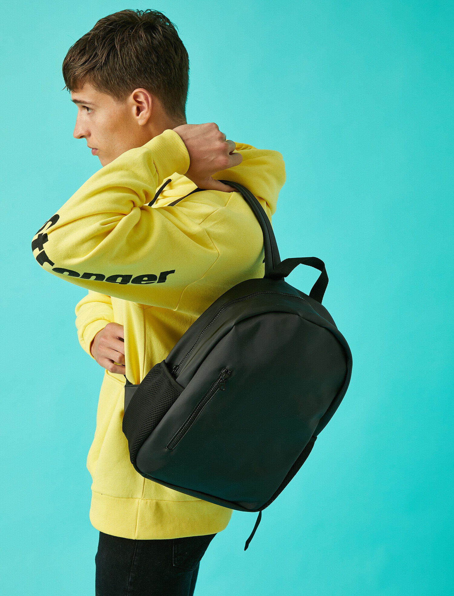  Erkek Fermuarlı Sırt Çantası