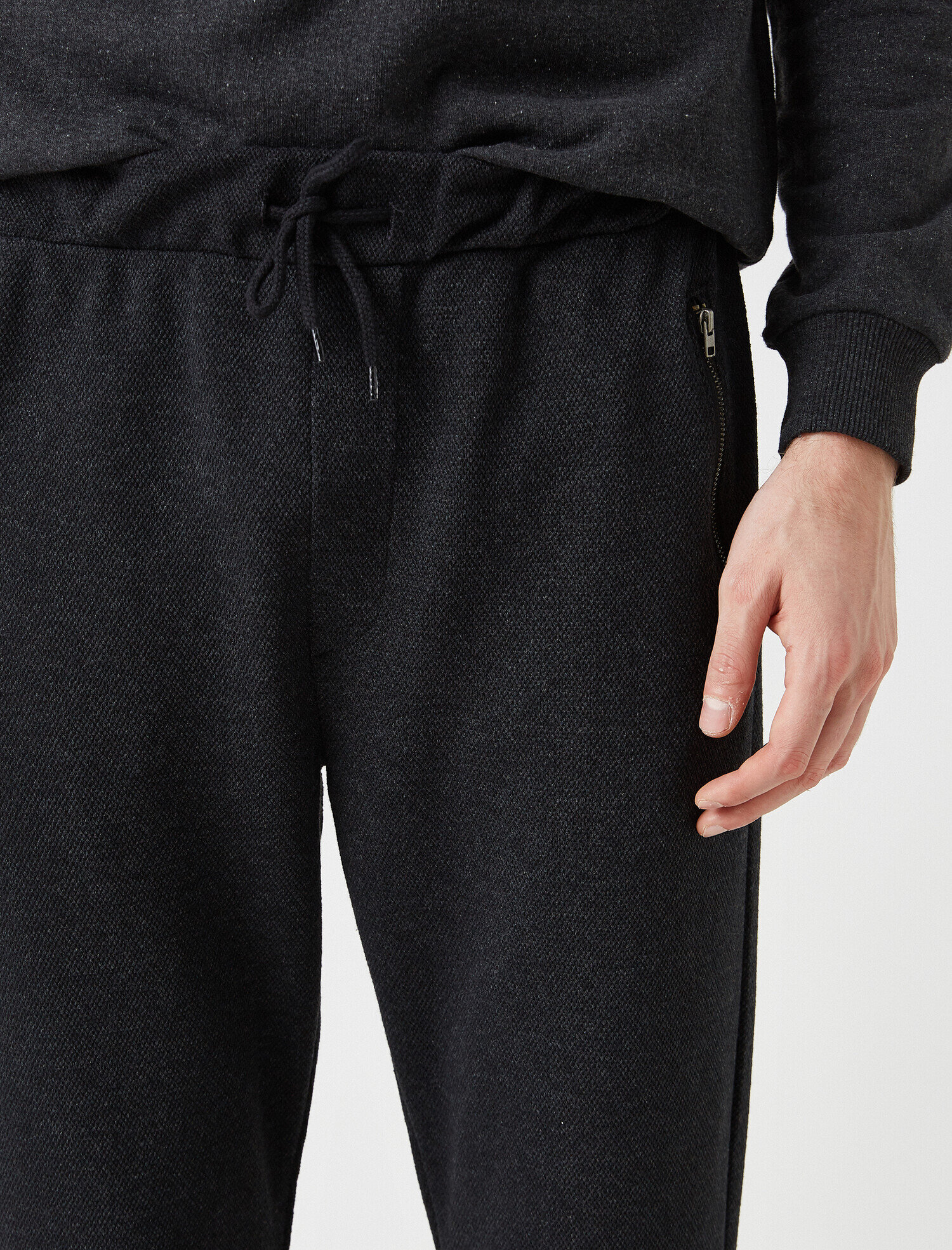   Beli Bağlamalı Cepli Jogger Eşofman Altı