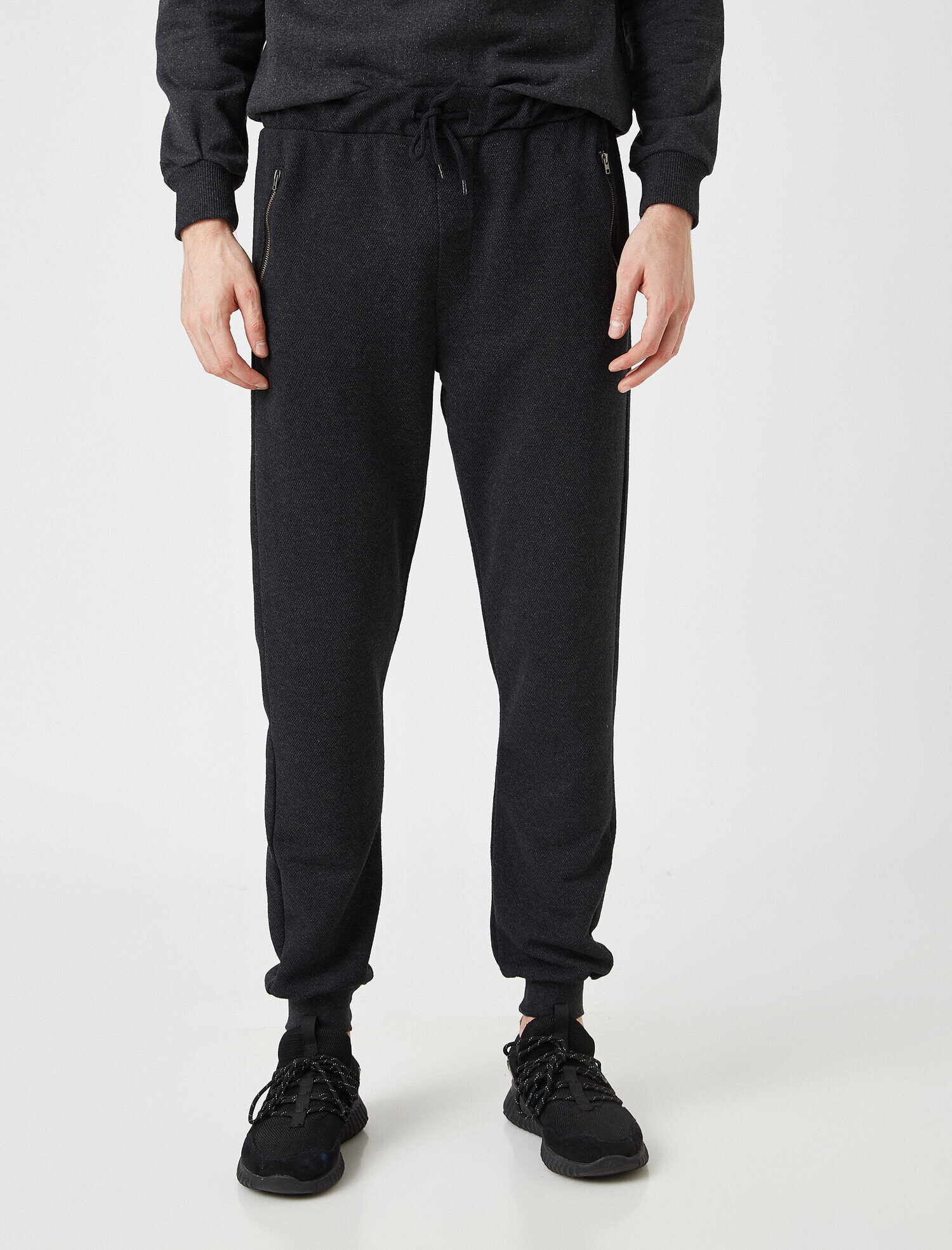   Beli Bağlamalı Cepli Jogger Eşofman Altı