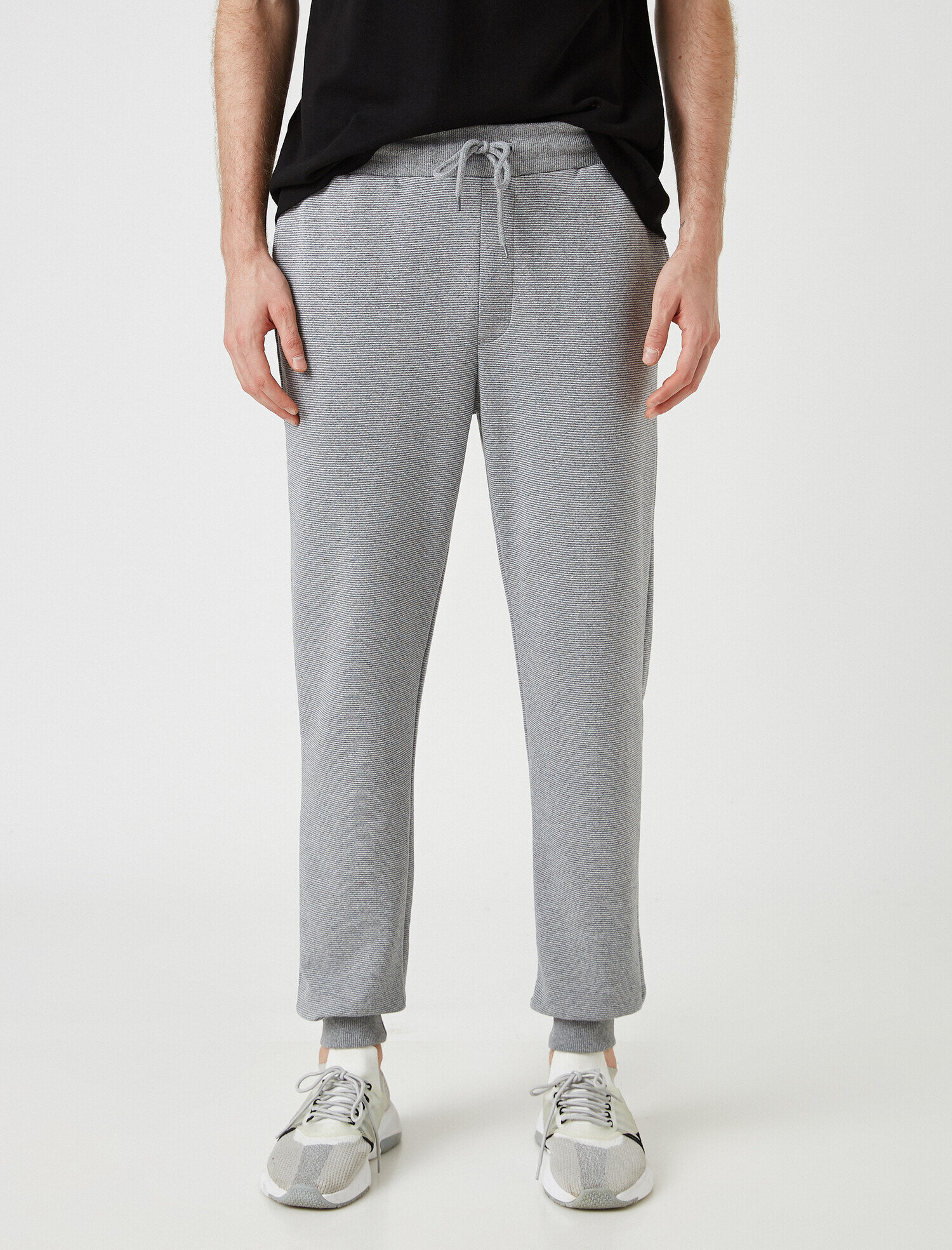   Cepli Beli Bağlamalı Jogger Eşofman Altı