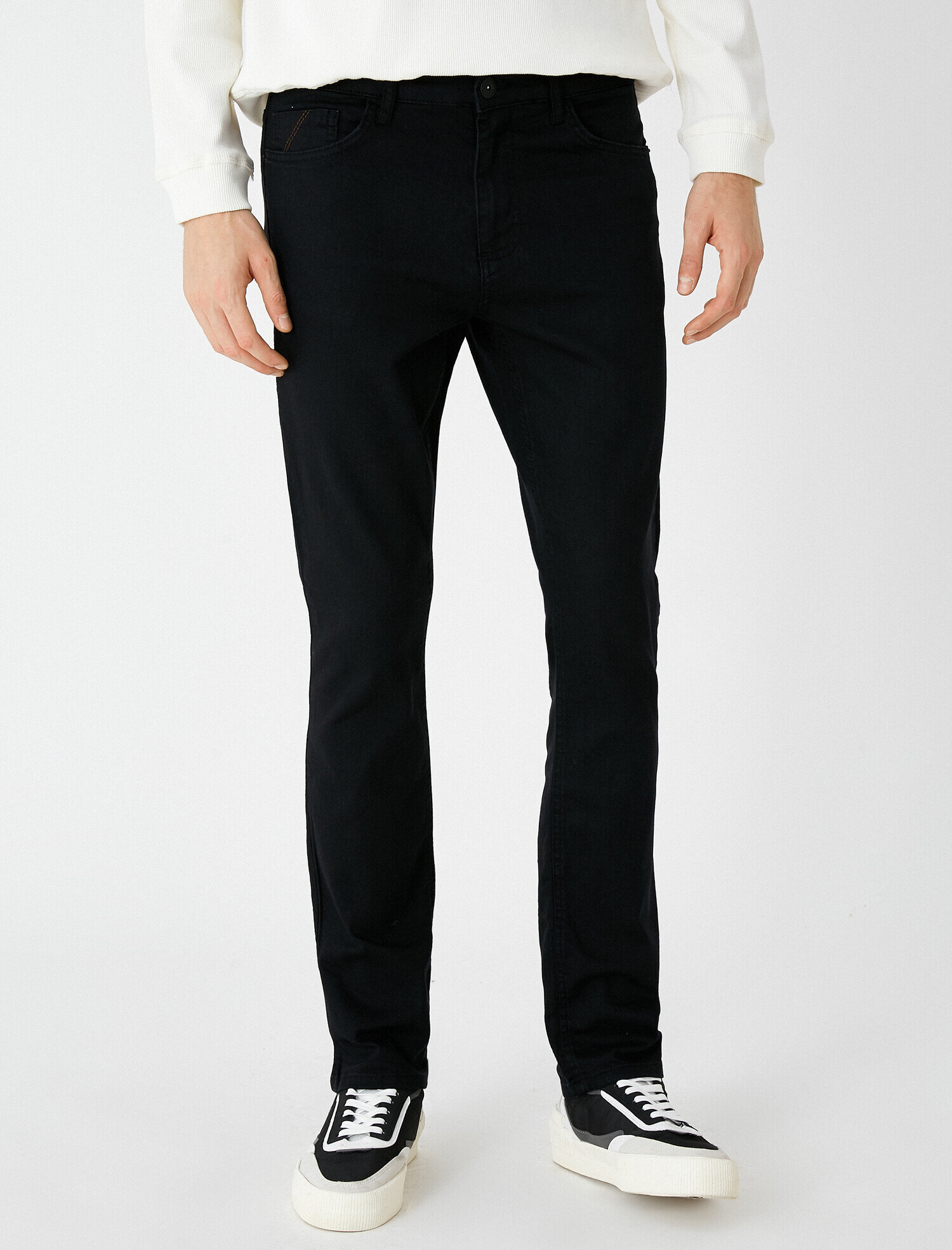   Straight Fit Boru Paça Kot Pantolon - Mark Jean