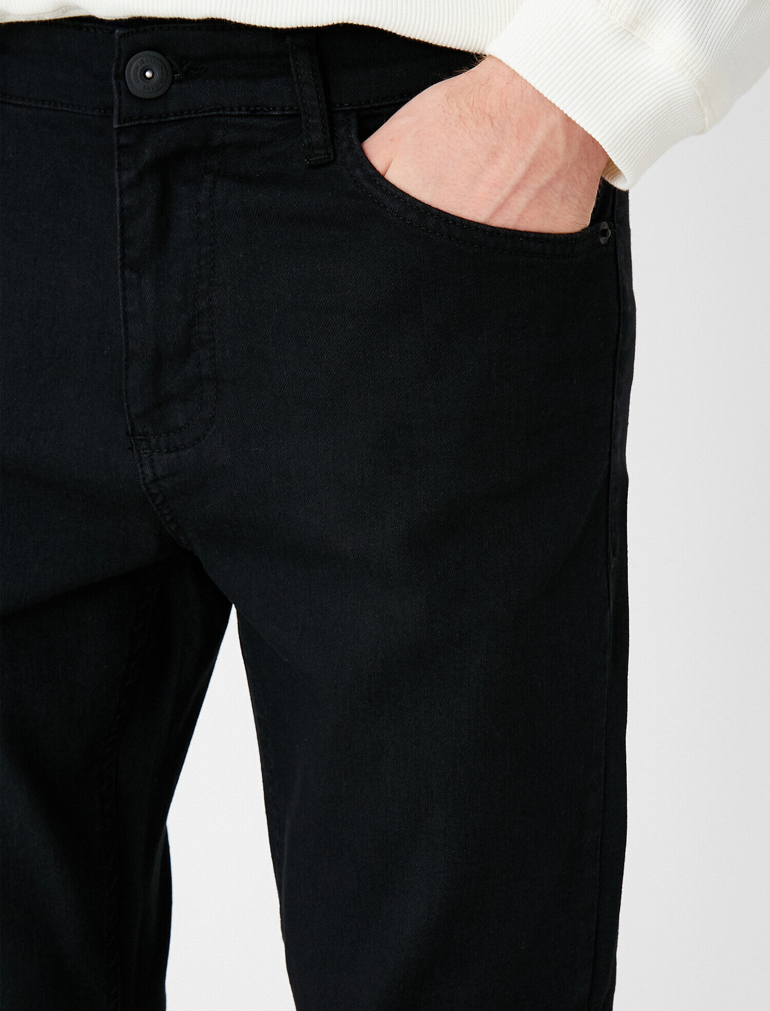   Straight Fit Boru Paça Kot Pantolon - Mark Jean