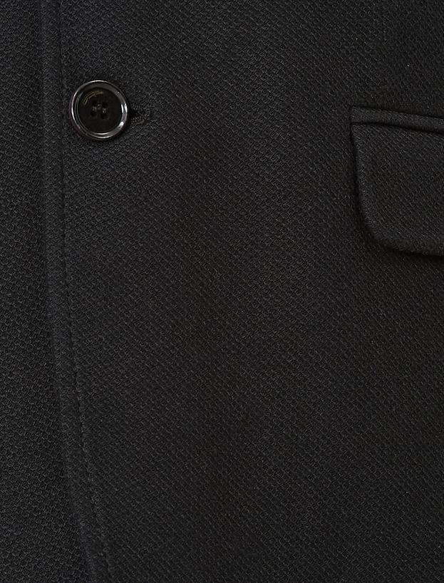   Cep Detaylı Düğmeli Blazer Ceket