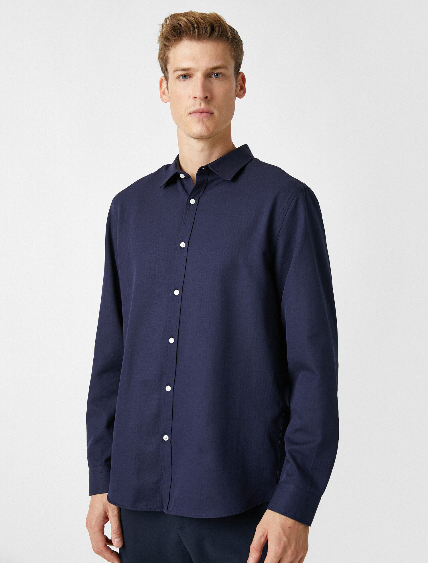   Uzun Kollu Basic Gömlek Non Iron