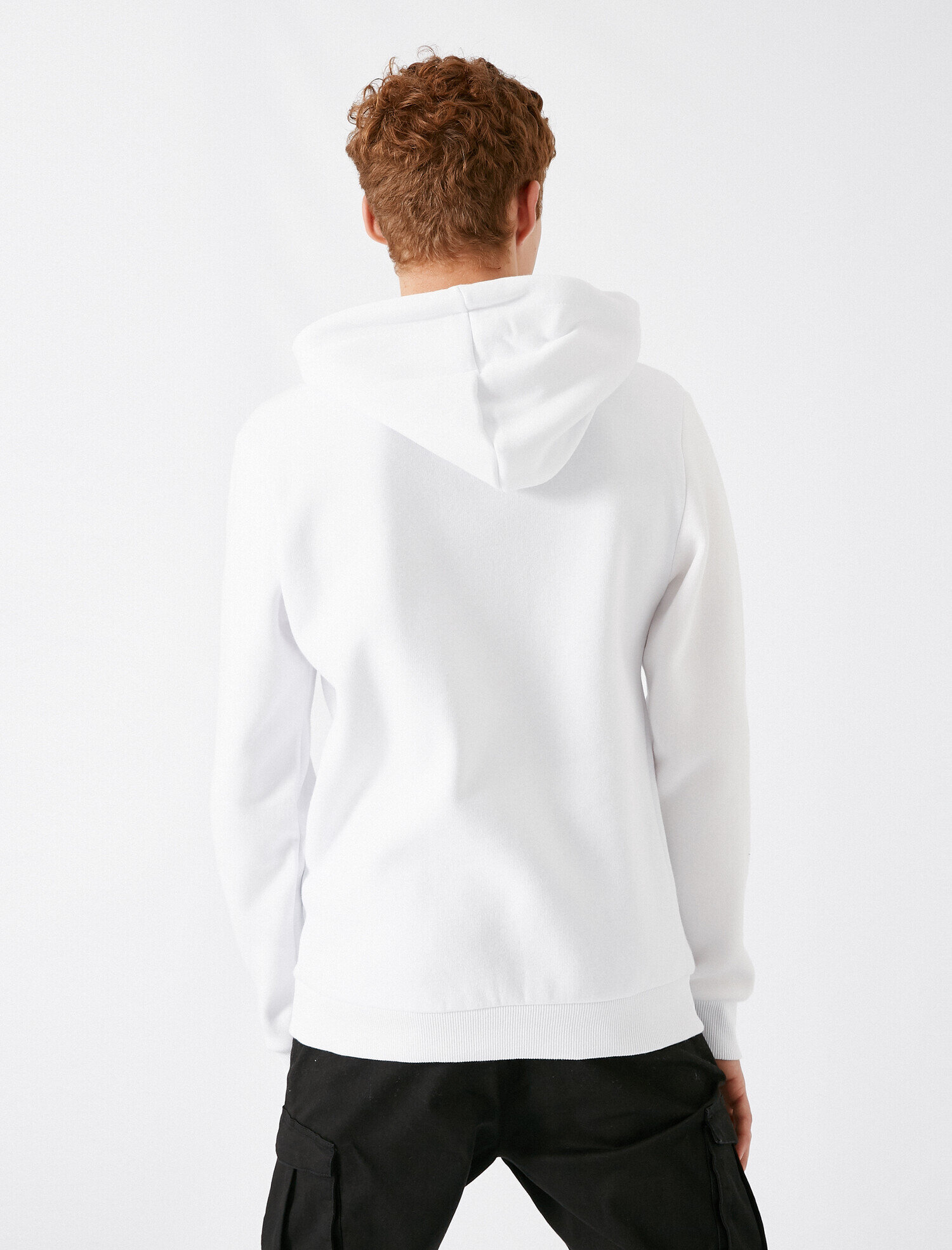   Rick & Morty Lisanslı Baskılı Kapüşonlu Sweatshirt