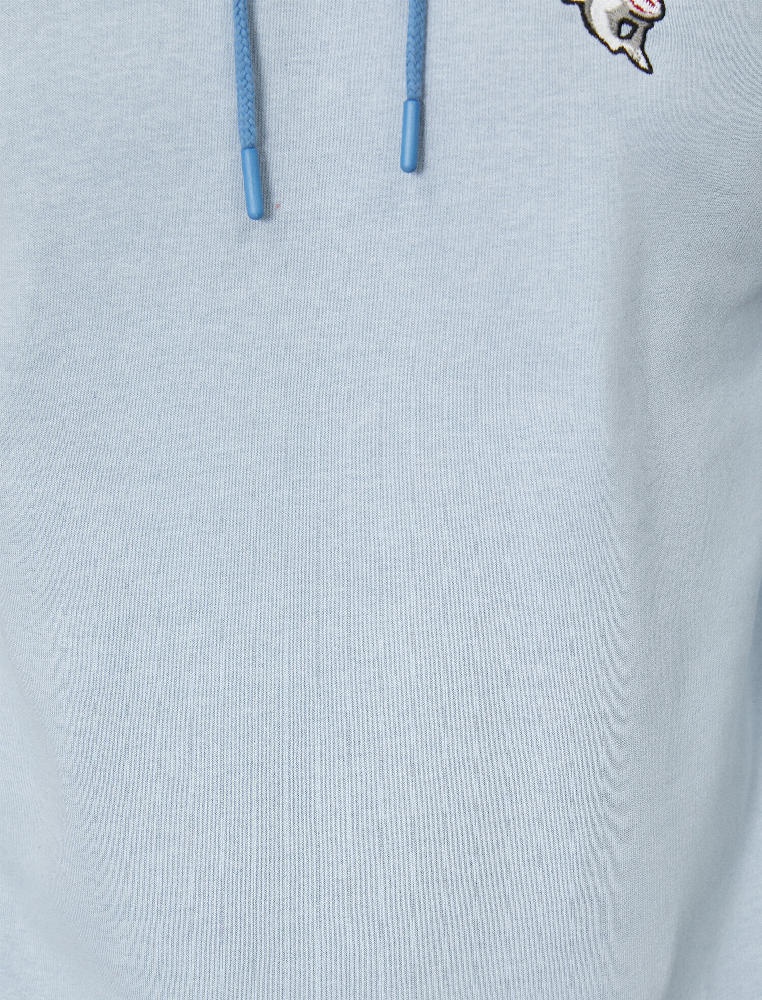   Kapüşonlu İşlemeli Uzun Kollu Sweatshirt