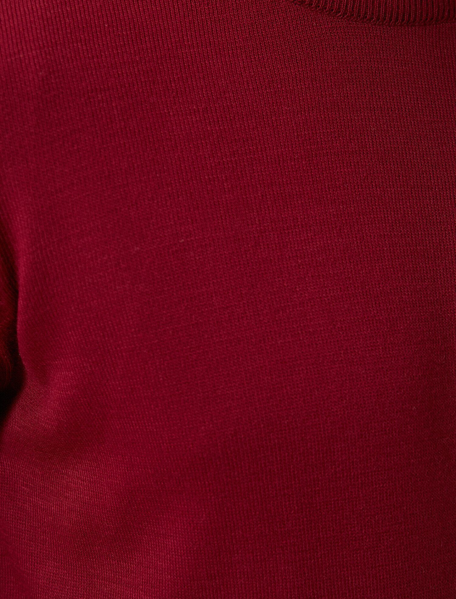   Basic Triko Kazak Bisiklet Yaka Uzun Kollu