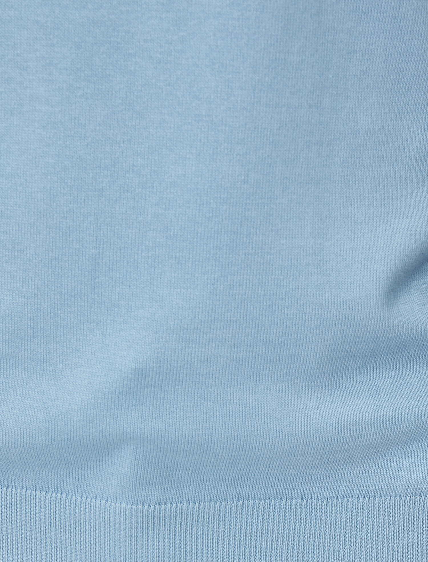   Basic Triko Kazak Bisiklet Yaka Uzun Kollu